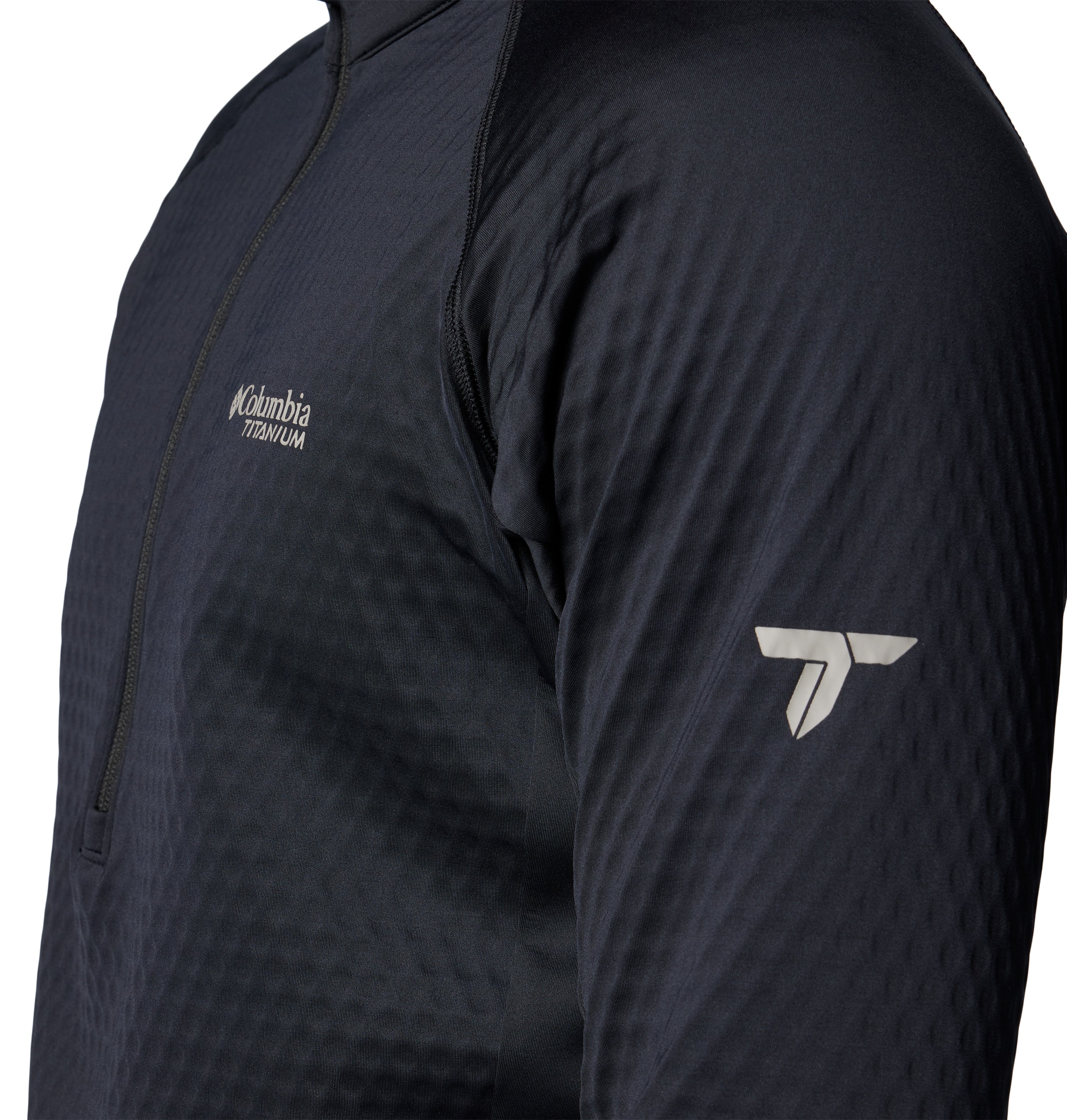 SUDADERA HOMBRE COLUMBIA | CRYSTAL LEAFT OMNI HEAT HELIX HALF