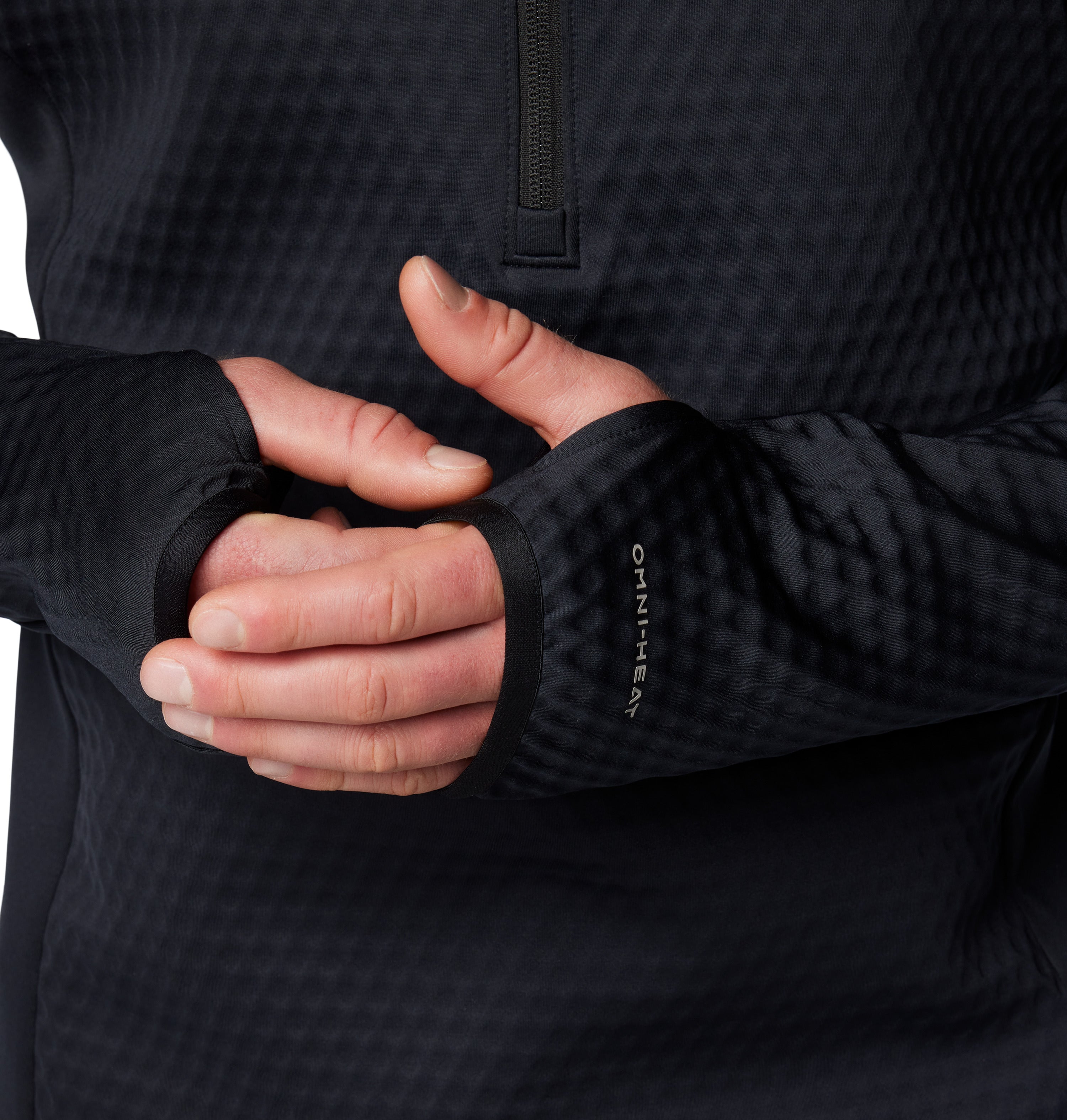 SUDADERA HOMBRE COLUMBIA | CRYSTAL LEAFT OMNI HEAT HELIX HALF