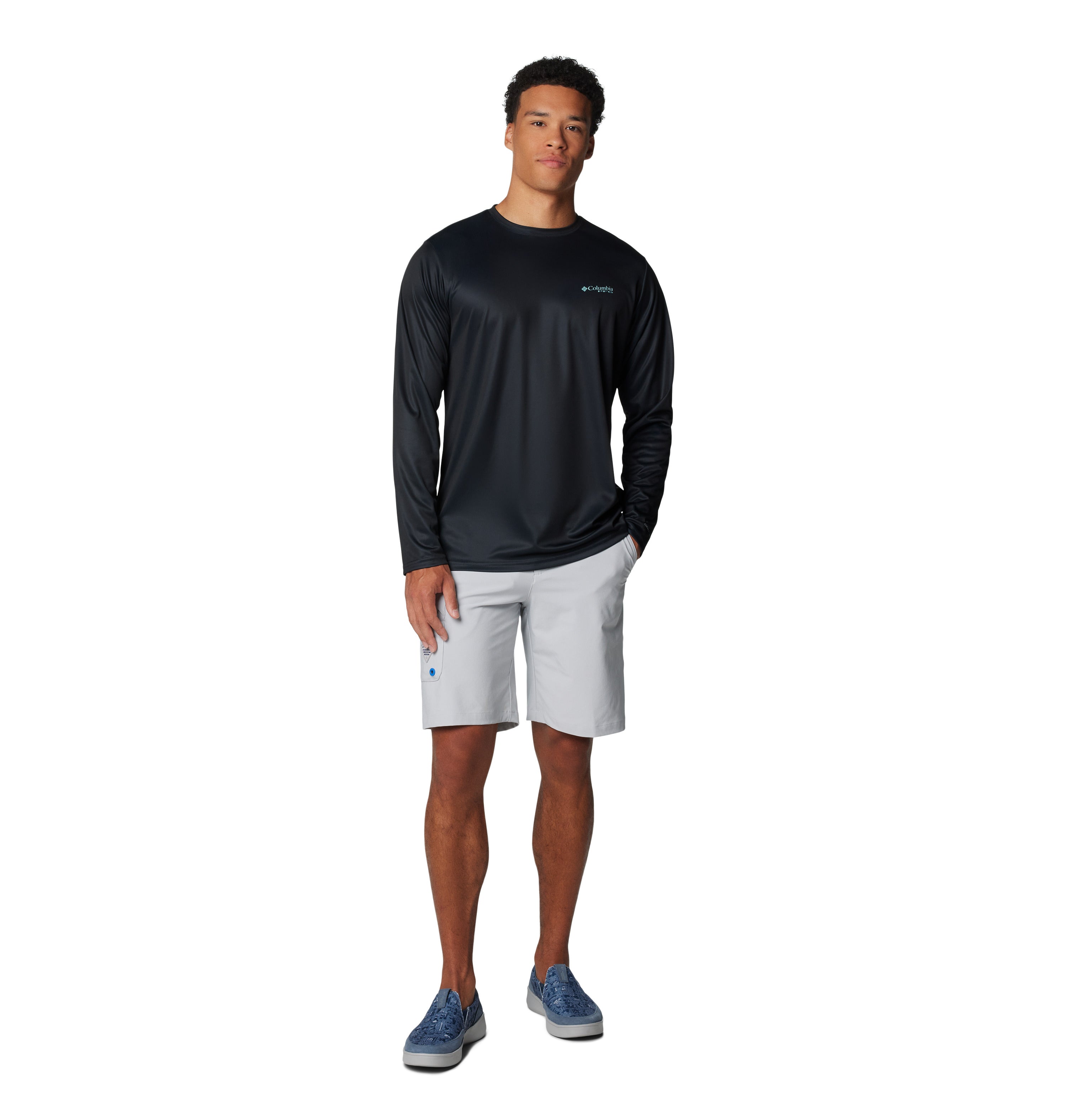 PLAYERA HOMBRE COLUMBIA | TERMINAL TACKLE PFG LINE TIME LS