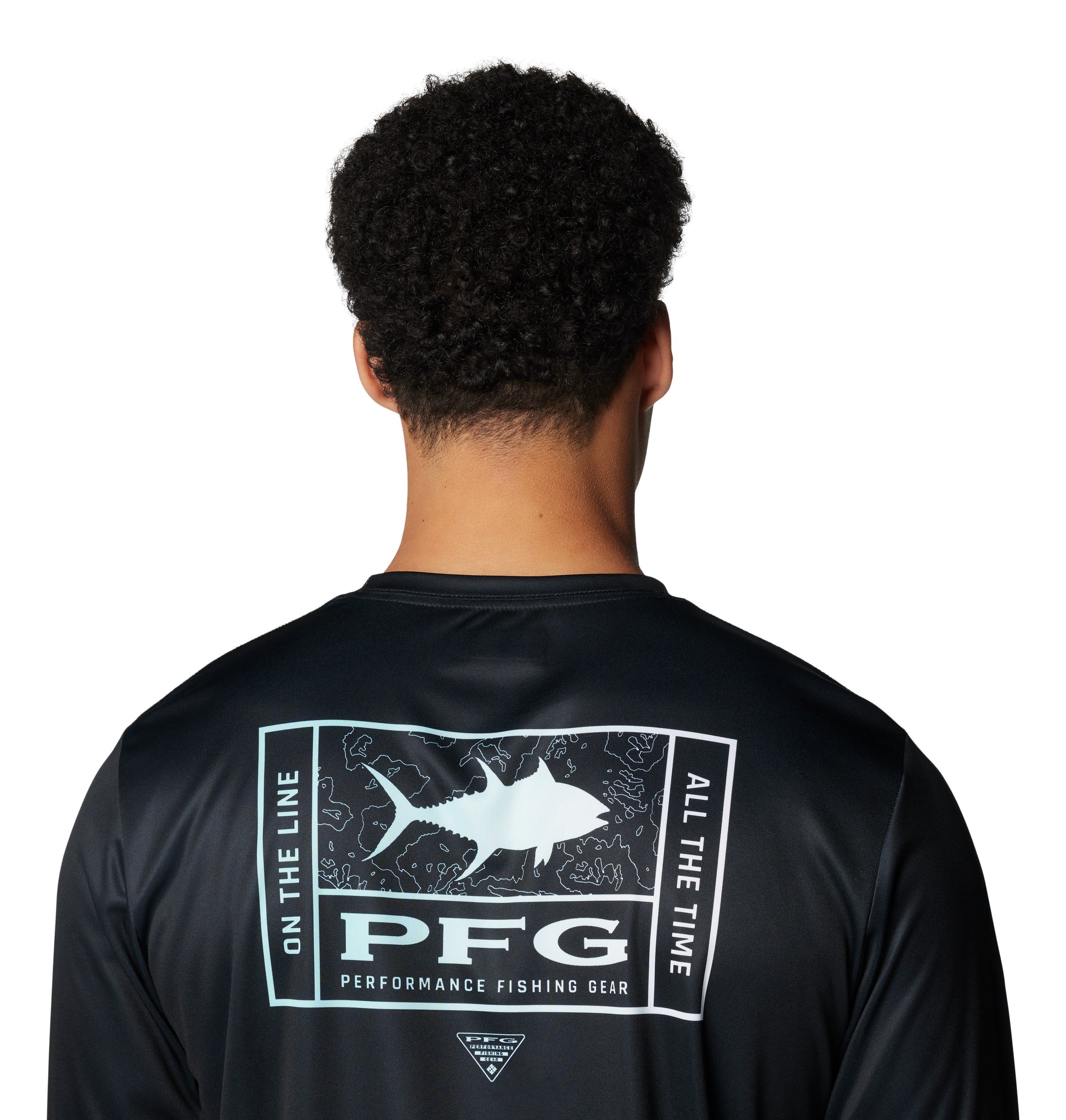 PLAYERA HOMBRE COLUMBIA | TERMINAL TACKLE PFG LINE TIME LS