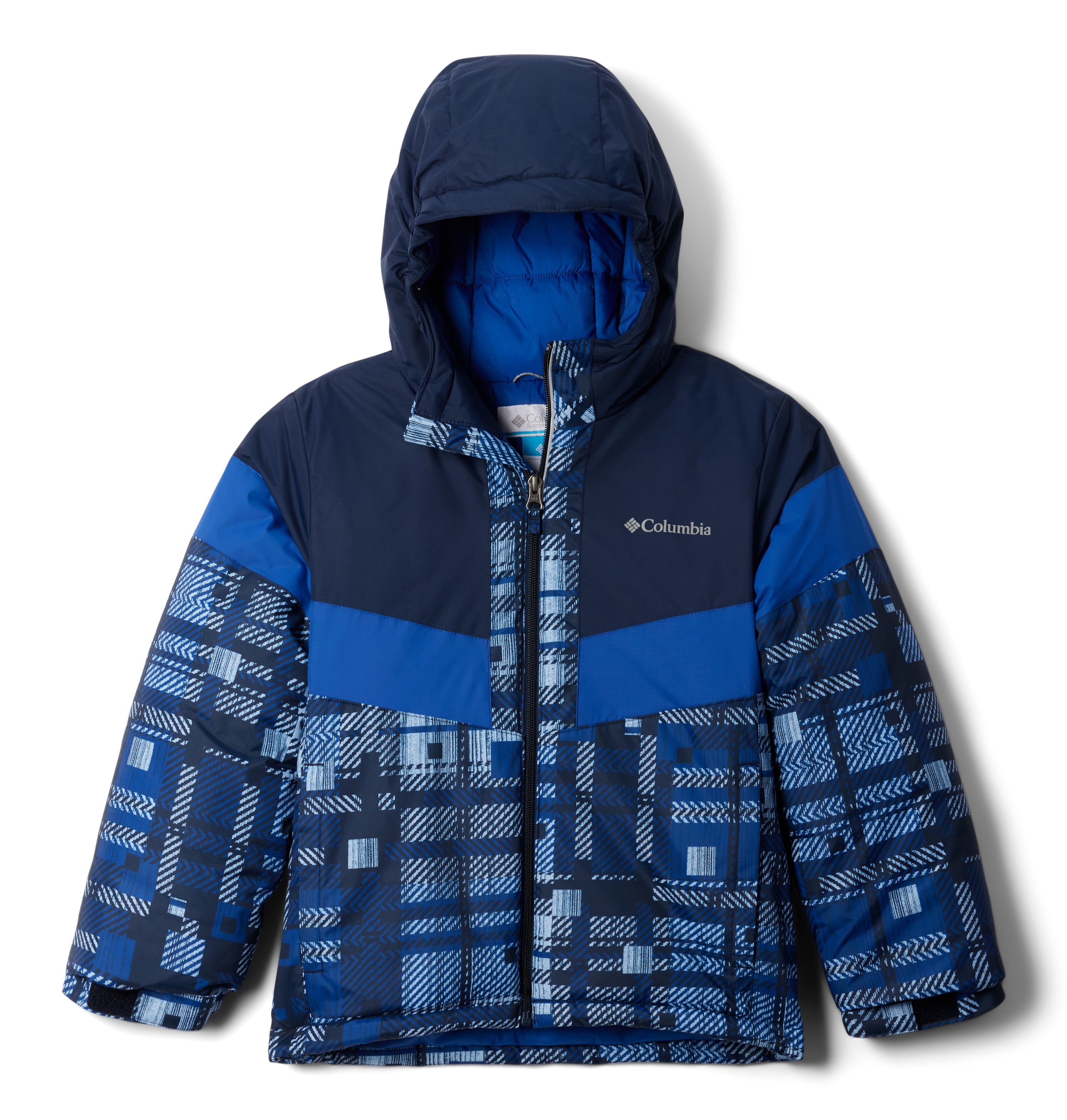 Chamarra con gorro para niño Columbia Lightning Lift III Printed