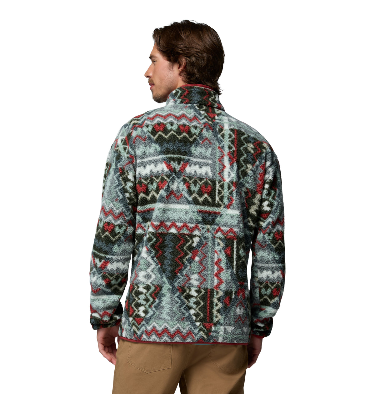 Sudadera para Hombre Columbia Helvetia II Printed Half Snap Fleece