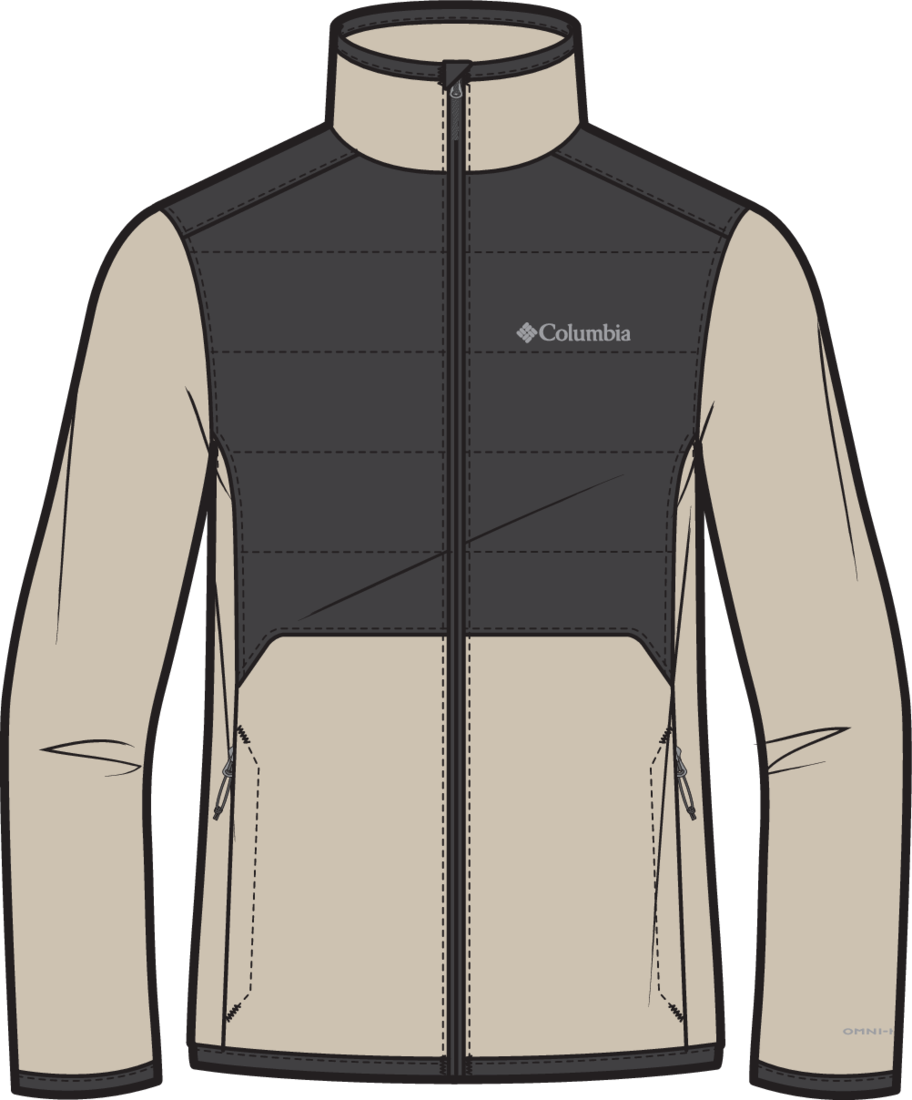 CHAMARRA HOMBRE COLUMBIA | BASIN BUTTE FULL ZIP FLECCE II