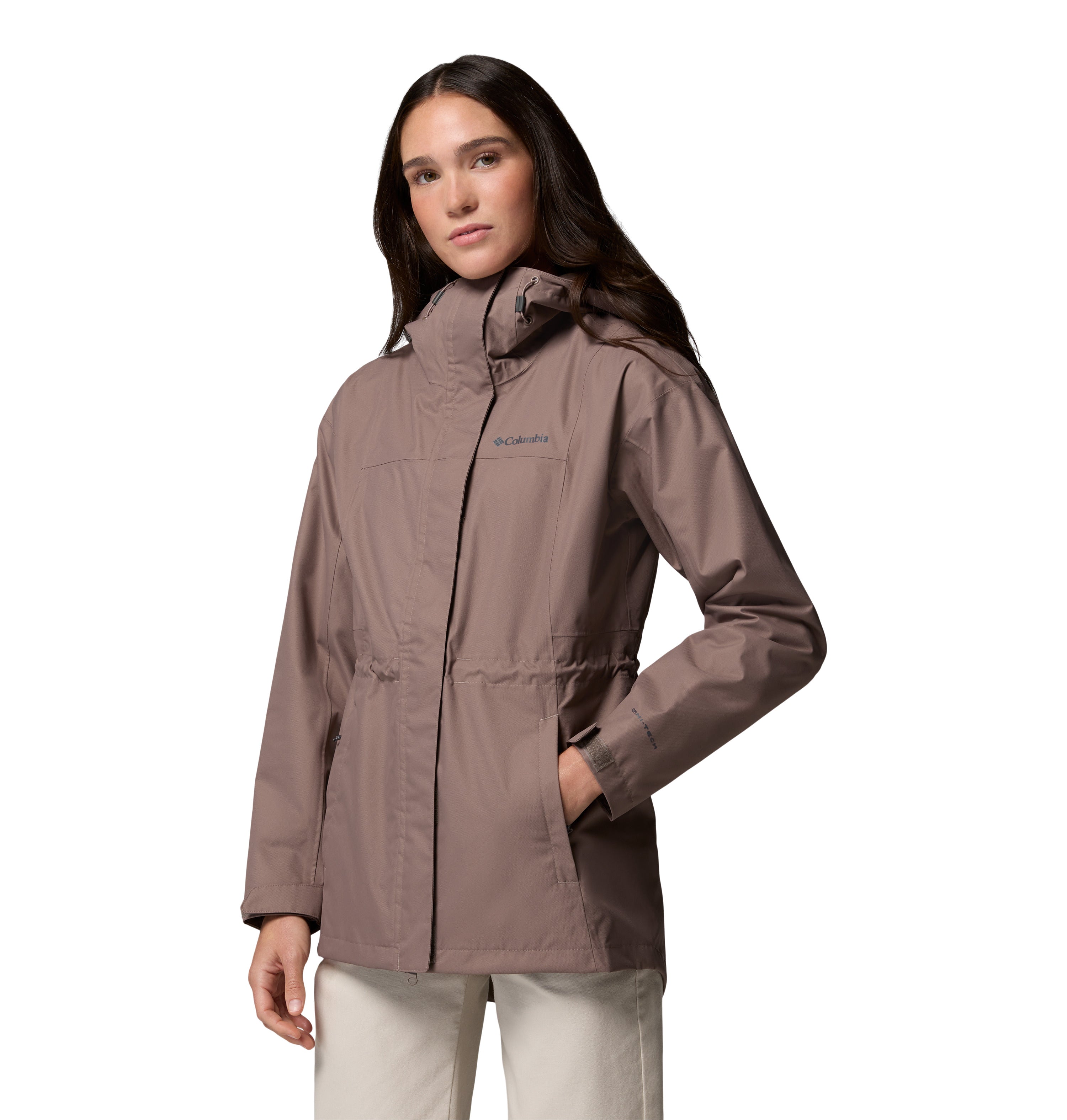 Chamarra Larga Impermeable para Mujer Columbia Hikebound II Jacket