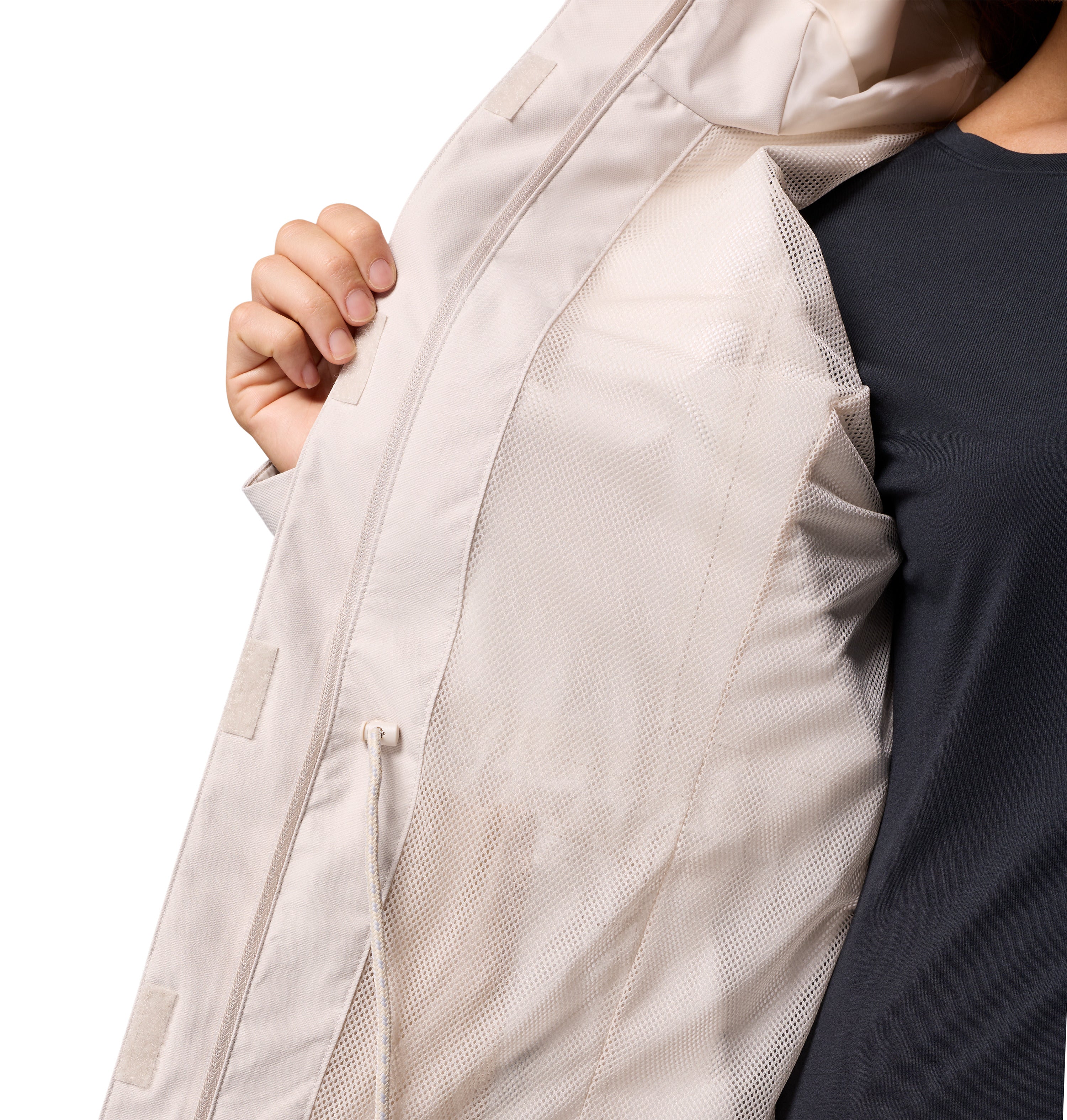 Chamarra Larga Impermeable para Mujer Columbia Hikebound II Jacket