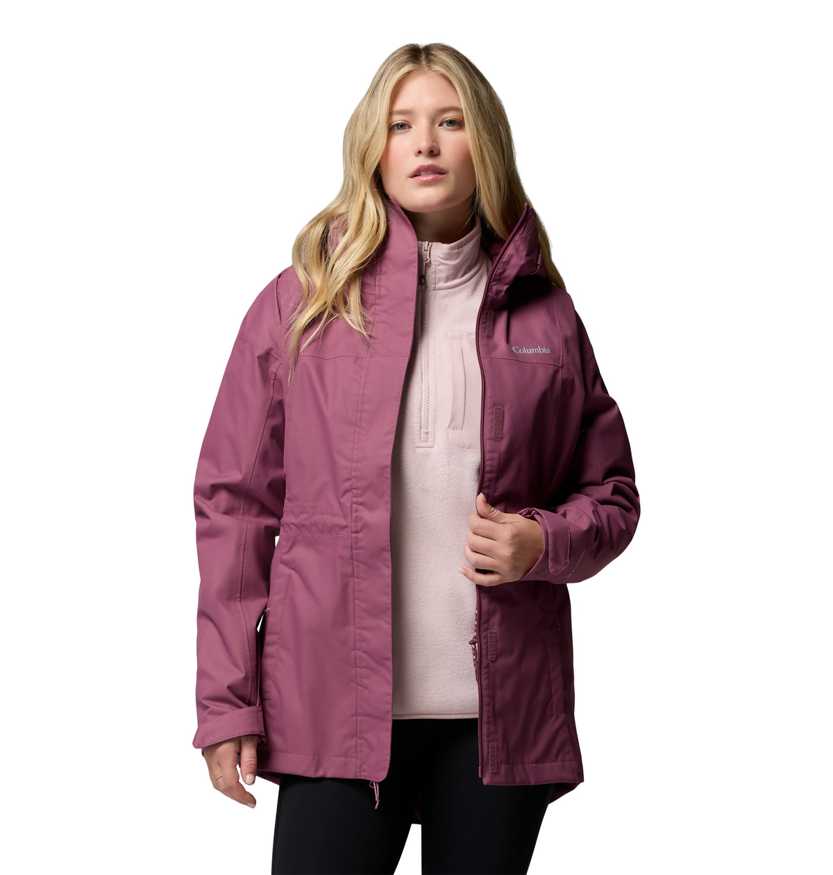 Chamarra Larga Impermeable para Mujer Columbia Hikebound II Long Jacket
