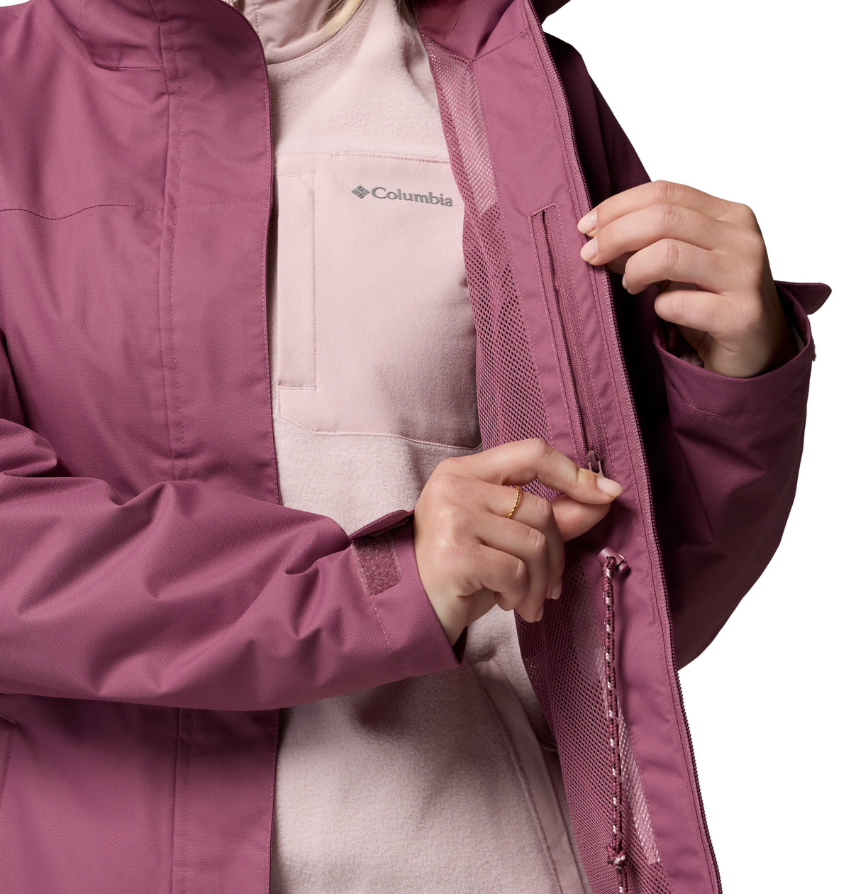 Chamarra Larga Impermeable para Mujer Columbia Hikebound II Long Jacket