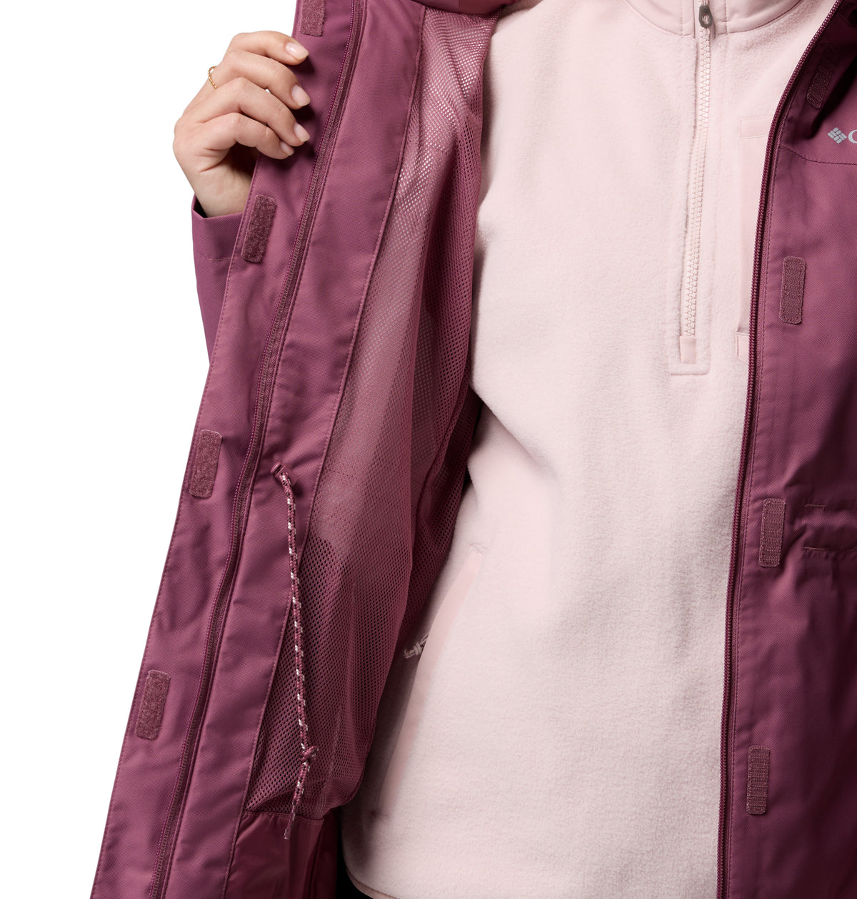 Chamarra Larga Impermeable para Mujer Columbia Hikebound II Long Jacket
