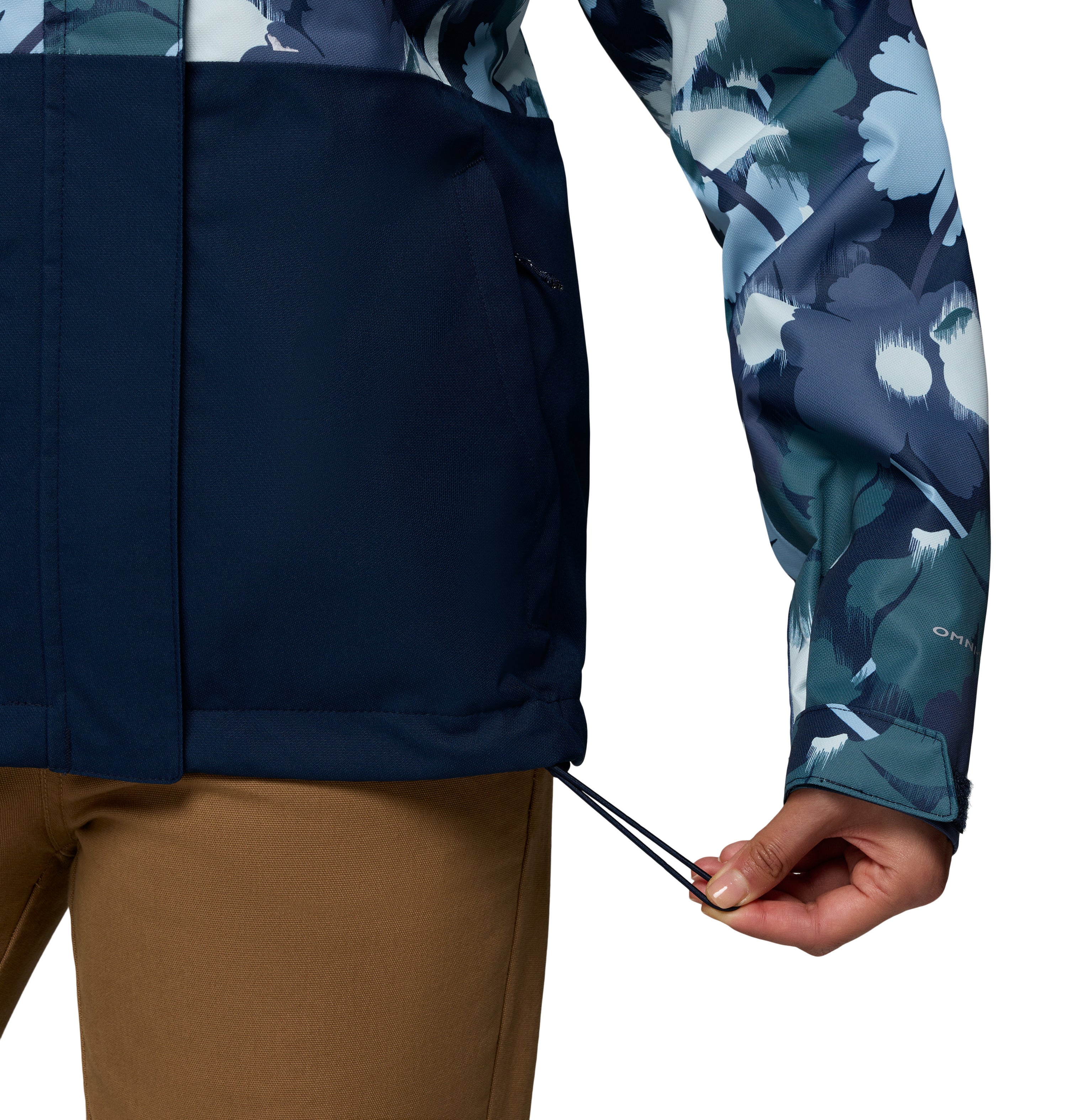 Chamarra Impermeable para Mujer Hikebound Printed Jacket