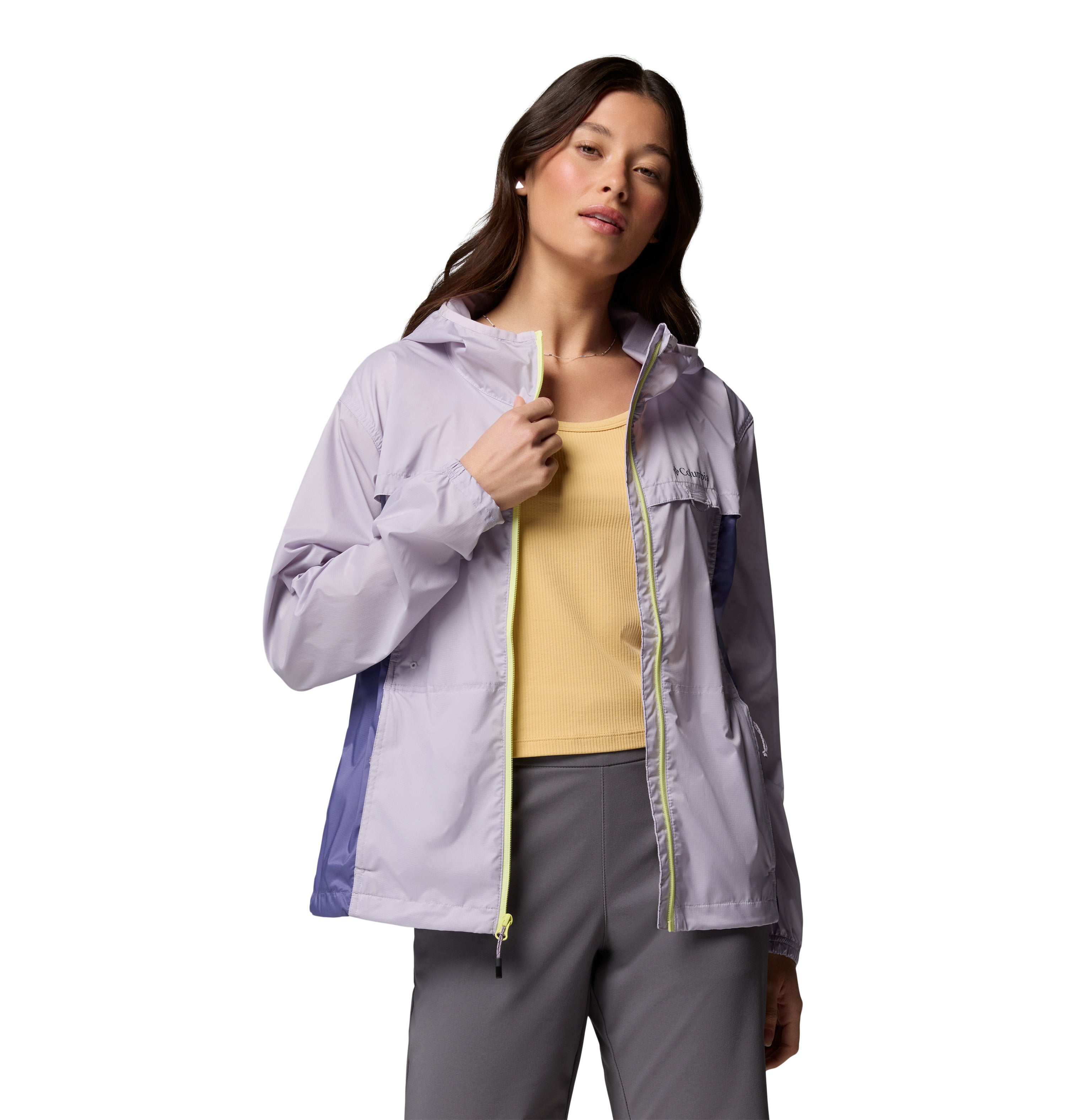 Chamarra Rompevientos para Mujer Columbia Crested Canyon Windbreaker