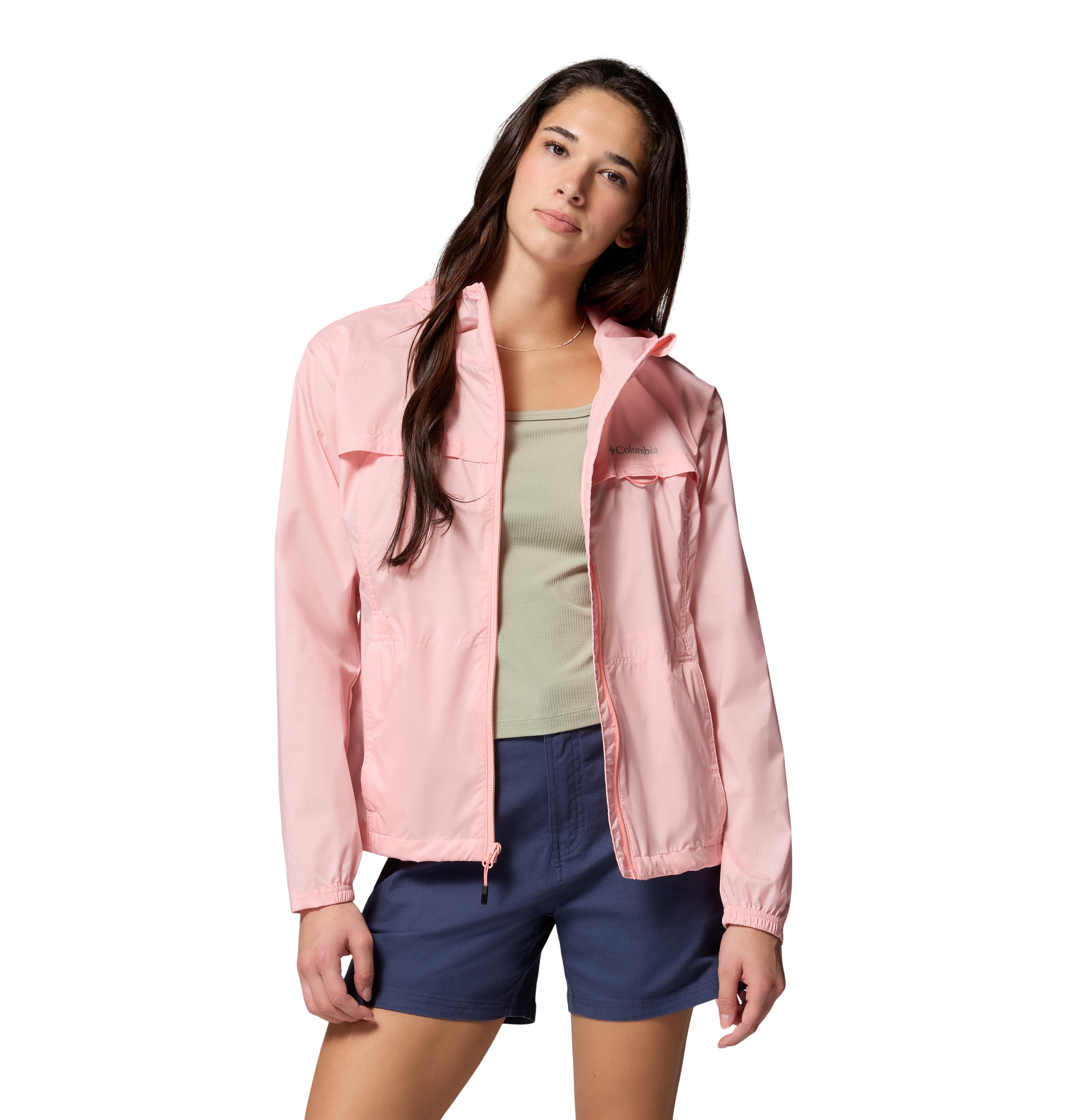 Chamarra Rompevientos para Mujer Columbia Crested Canyon Windbreaker