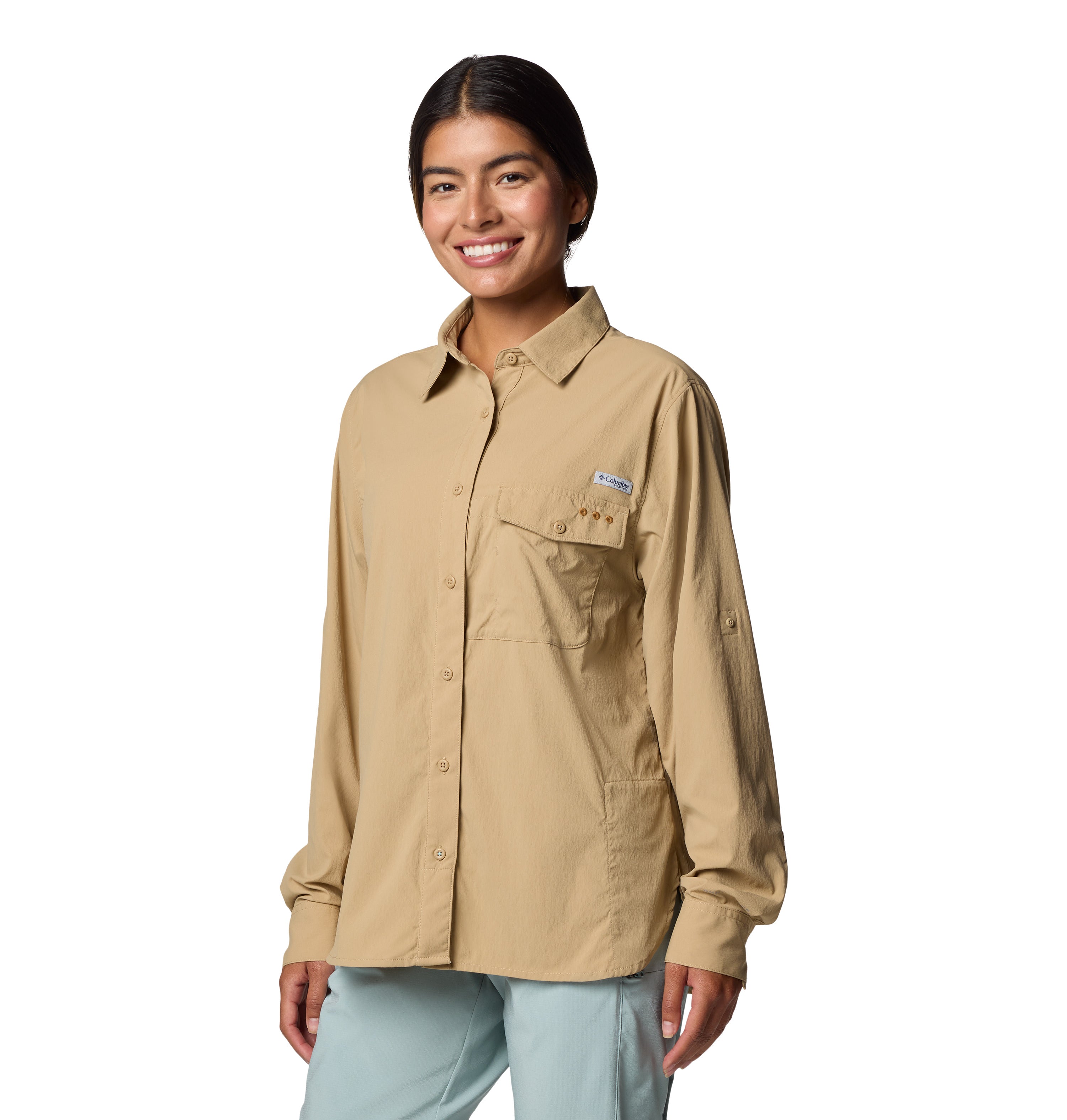 CAMISA MUJER COLUMBIA | WILD CAST LONG SLEEVE SHIRT