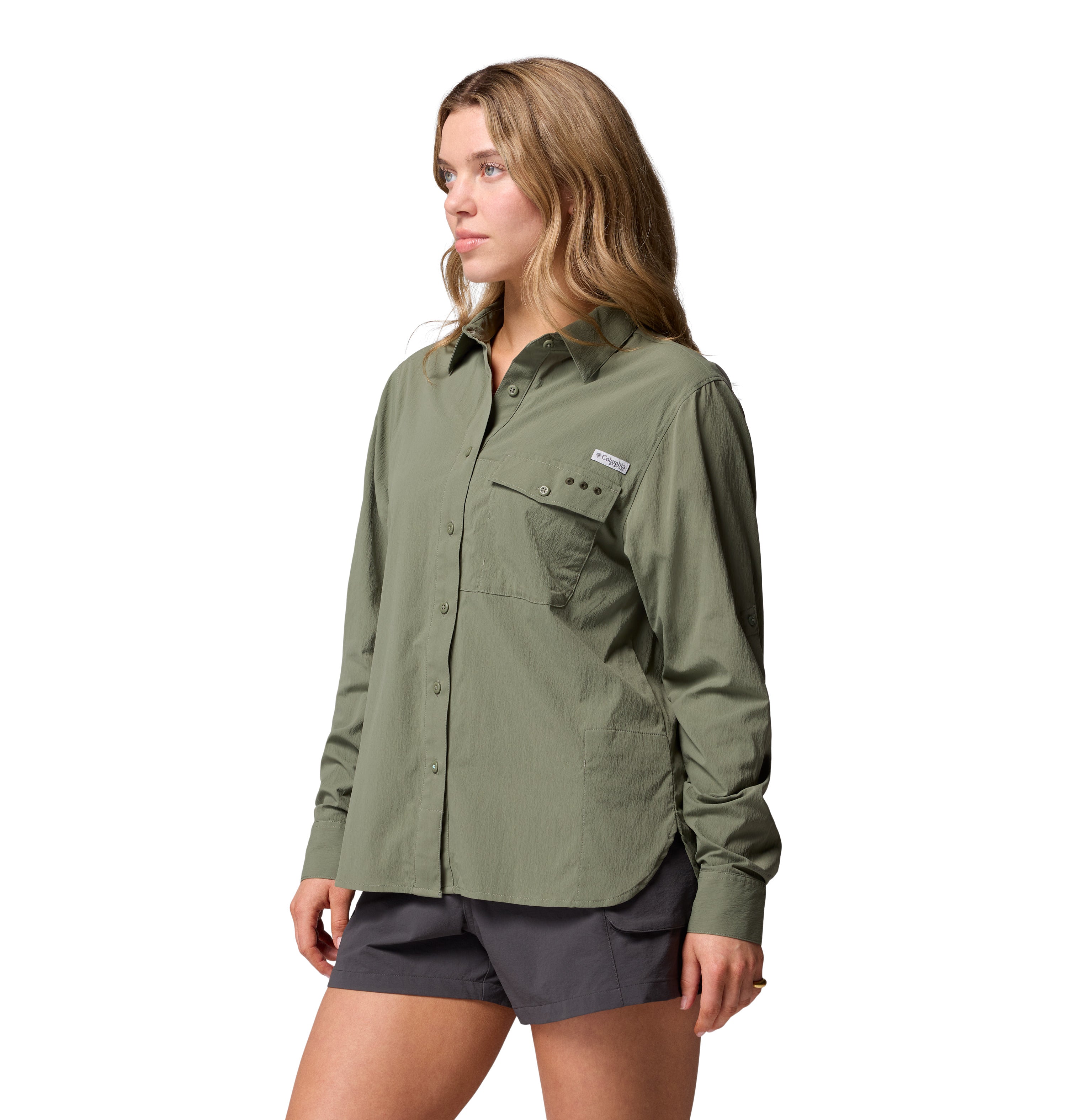 Camisa de manga larga para mujer Columbia Wild Cast