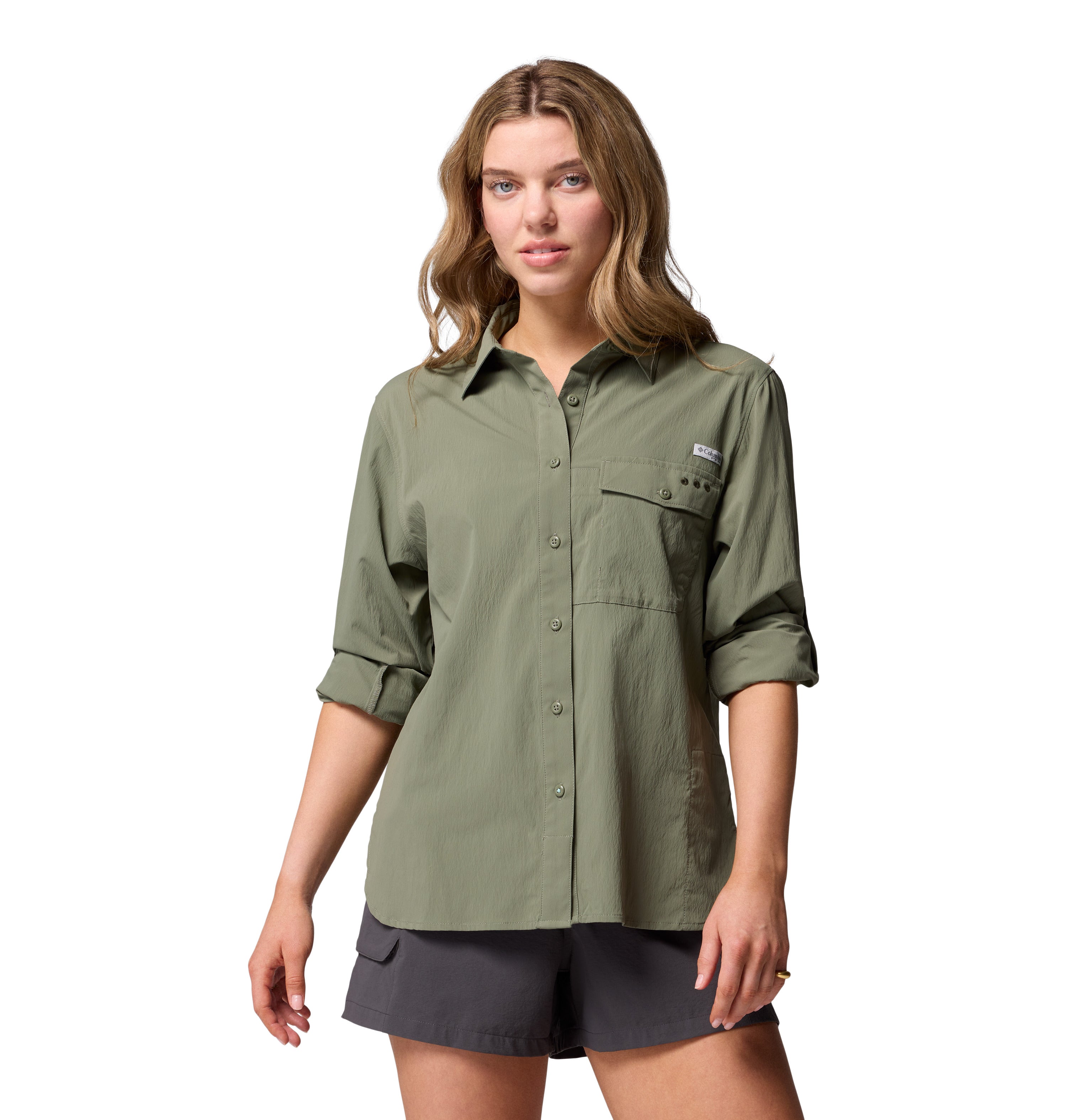 Camisa de manga larga para mujer Columbia Wild Cast