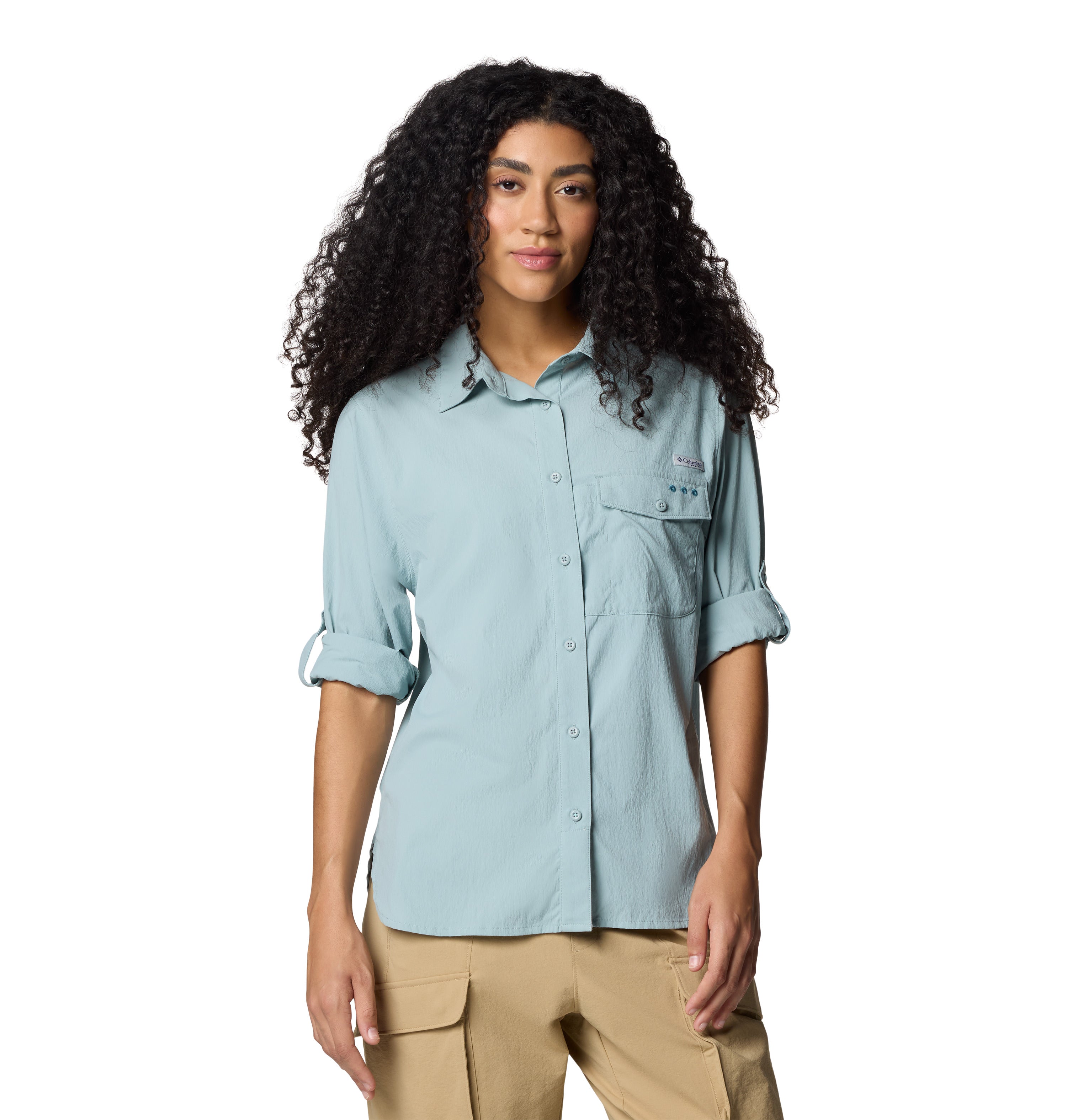 Camisa de manga larga para mujer Columbia Wild Cast