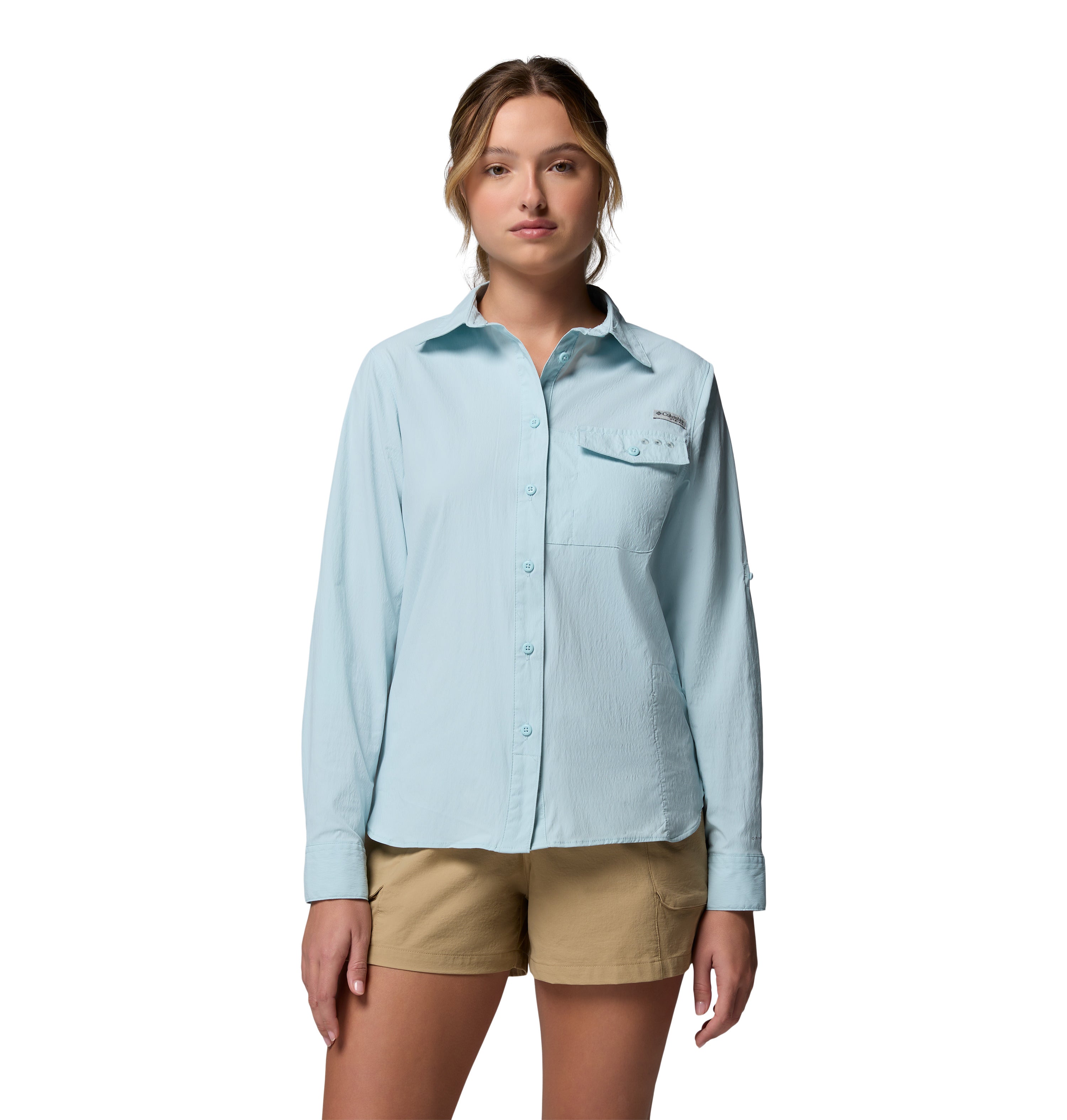 Camisa manga larga para Mujer Columbia Wild Cast Long Sleeve Shirt