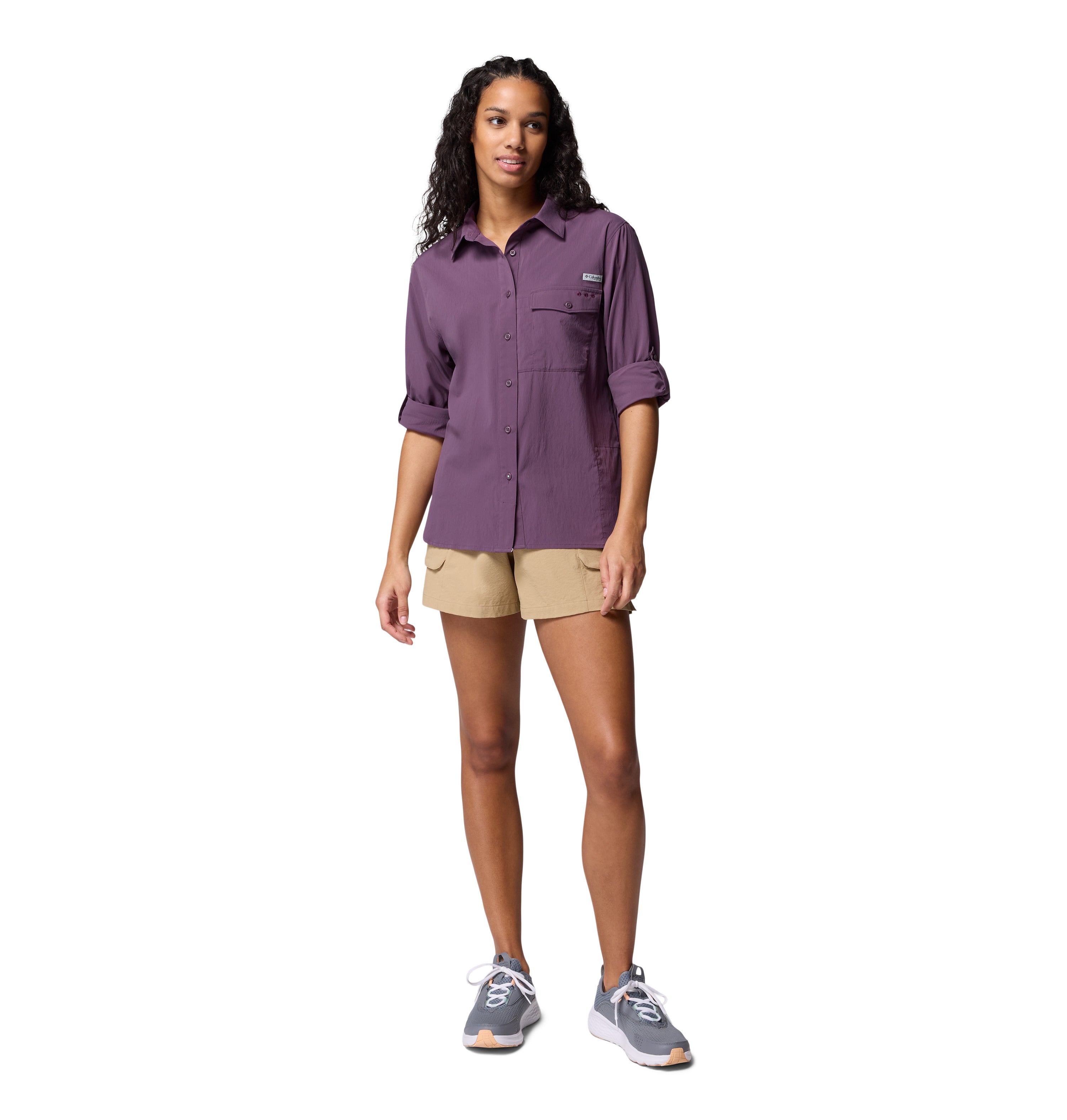 Camisa de manga larga para mujer Columbia Wild Cast