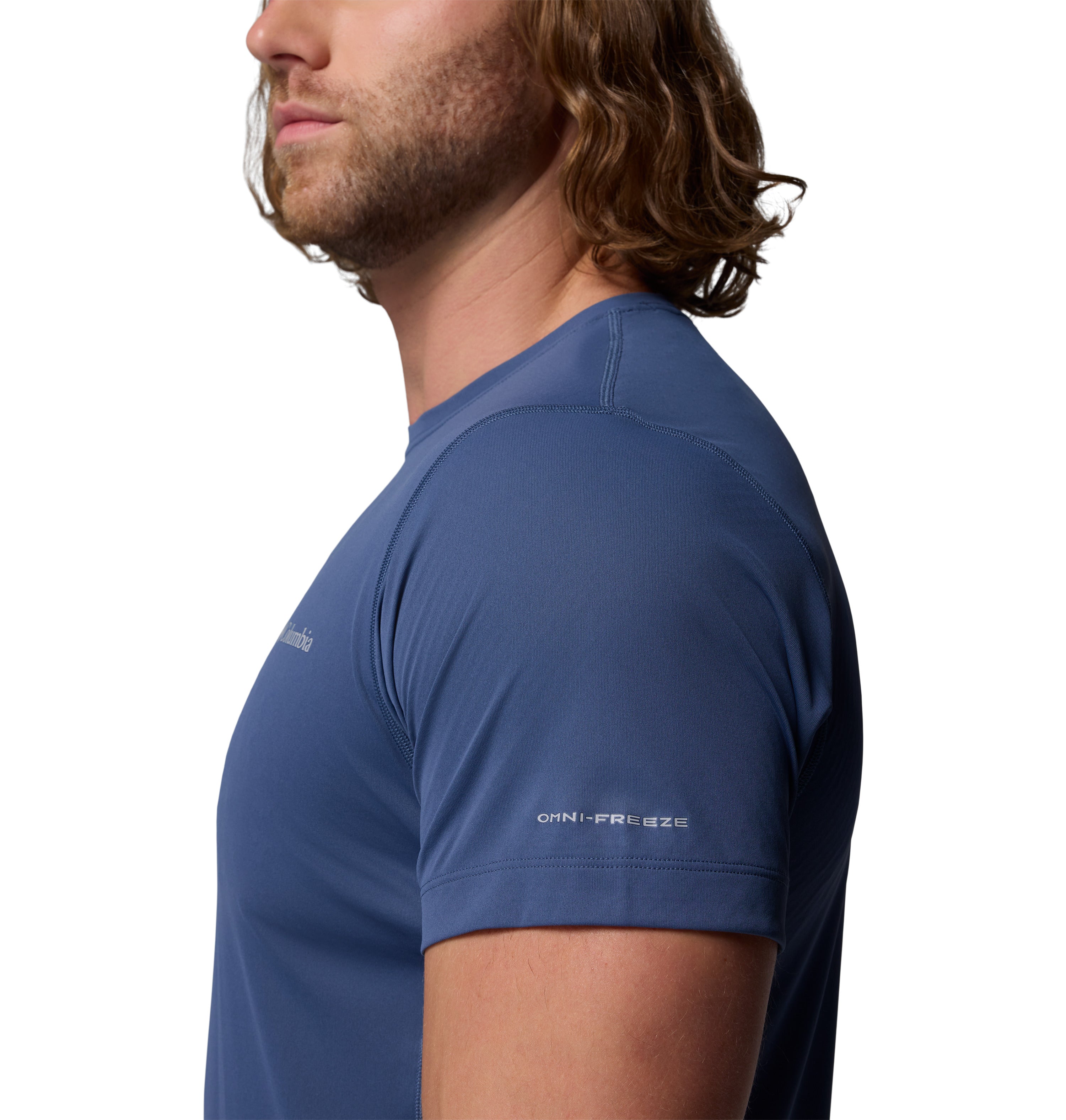 Playera para Hombre Columbia Zero Rules Light SS Crew