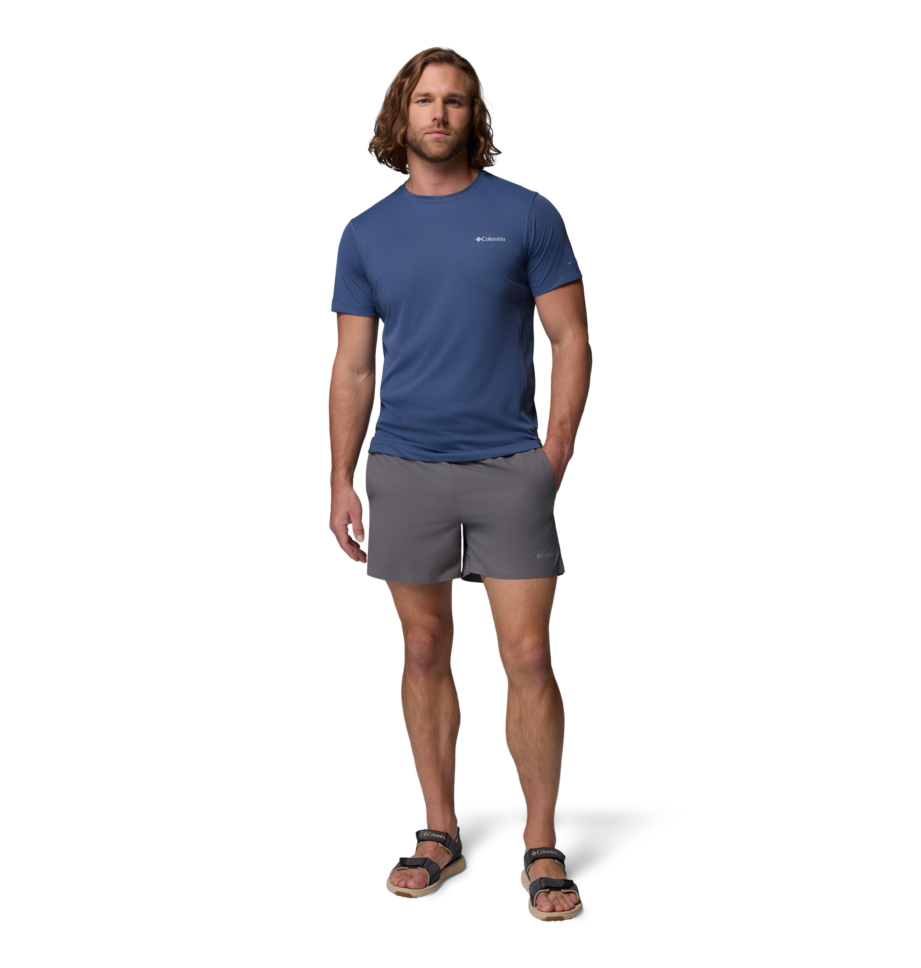 Playera para Hombre Columbia Zero Rules Light SS Crew