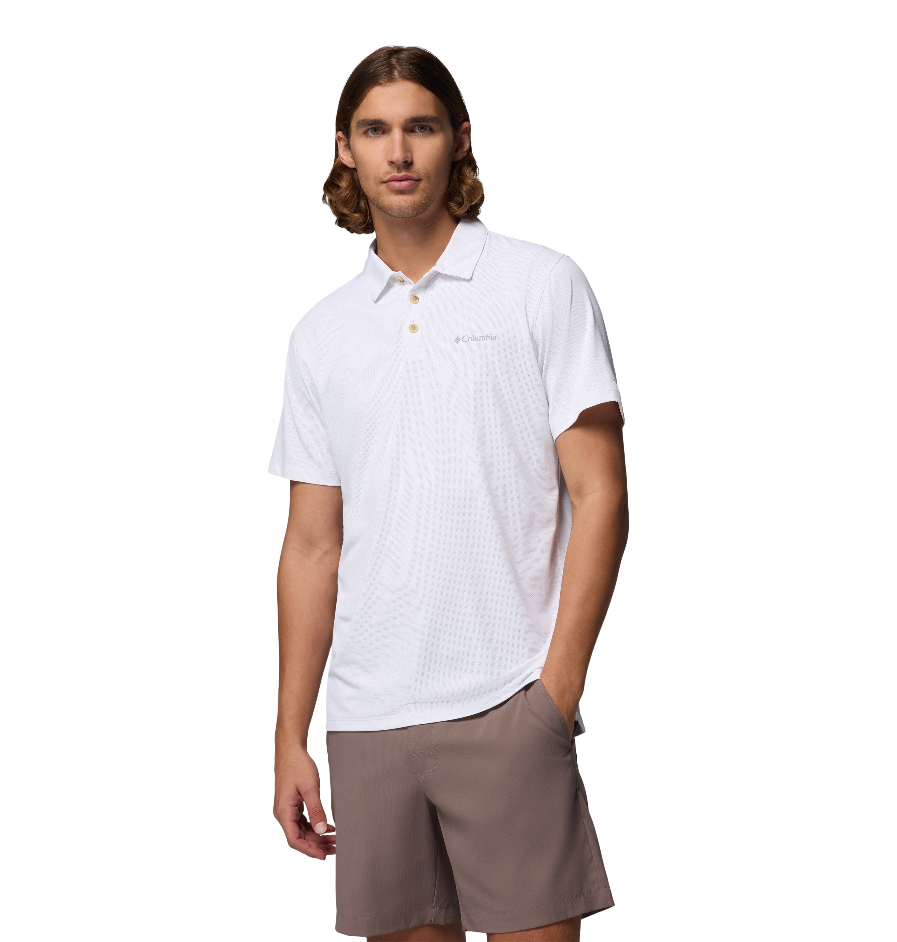 Playera Tipo Polo para Hombre Columbia Tech Trail Utility Polo
