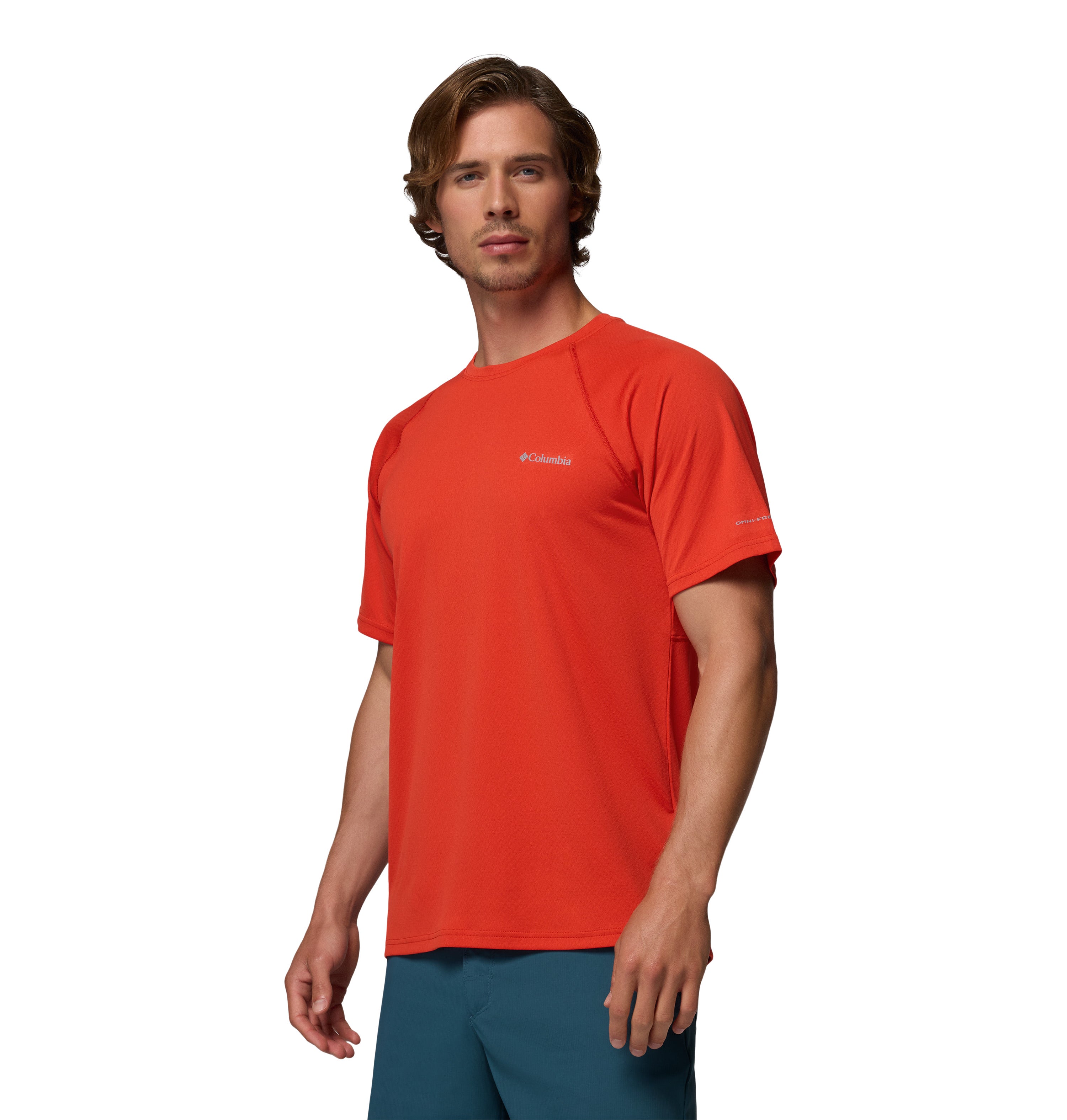 Playera manga corta para Hombre Columbia Alpine Chill Pro SS Crew