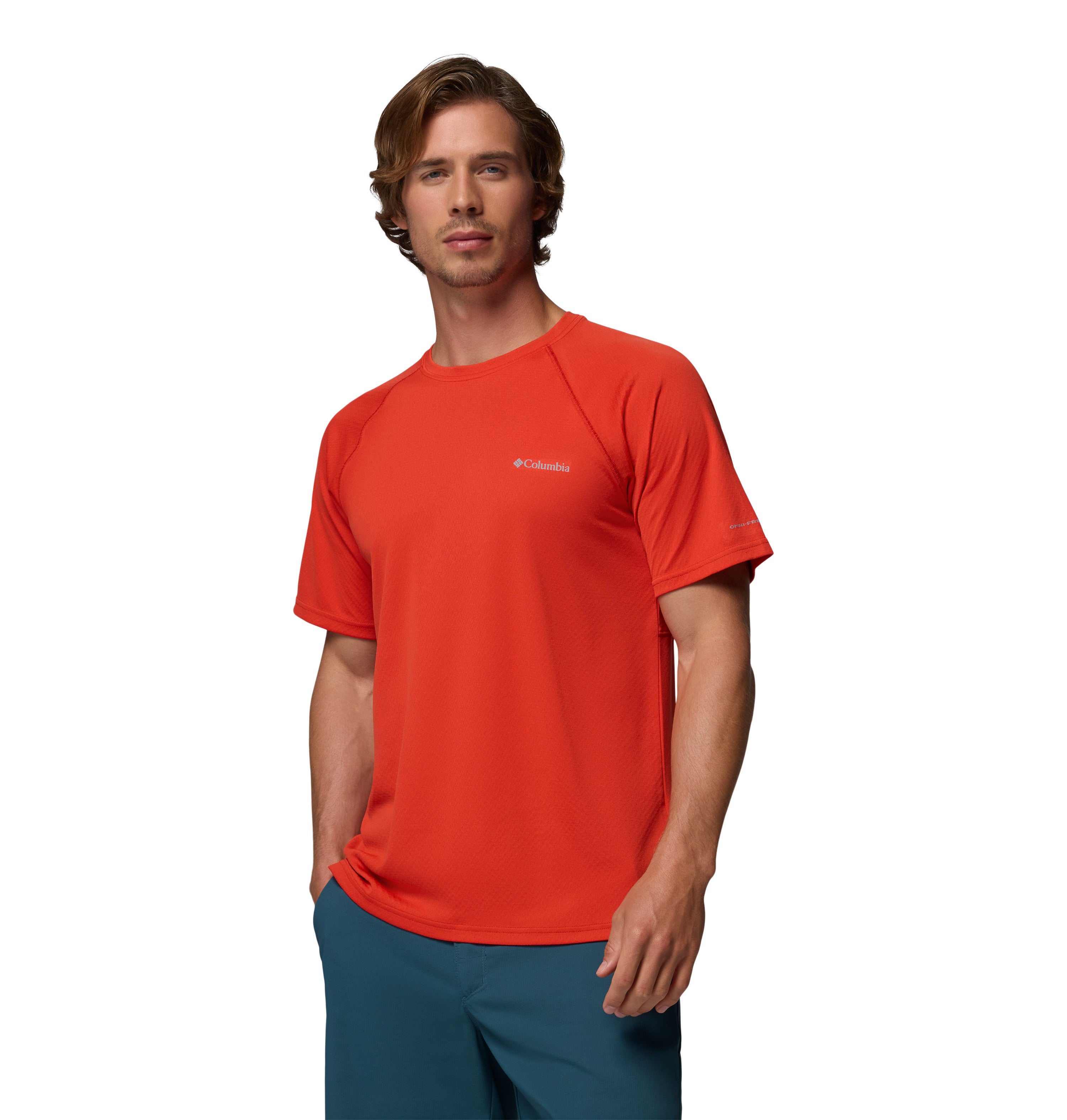Playera manga corta para Hombre Columbia Alpine Chill Pro SS Crew