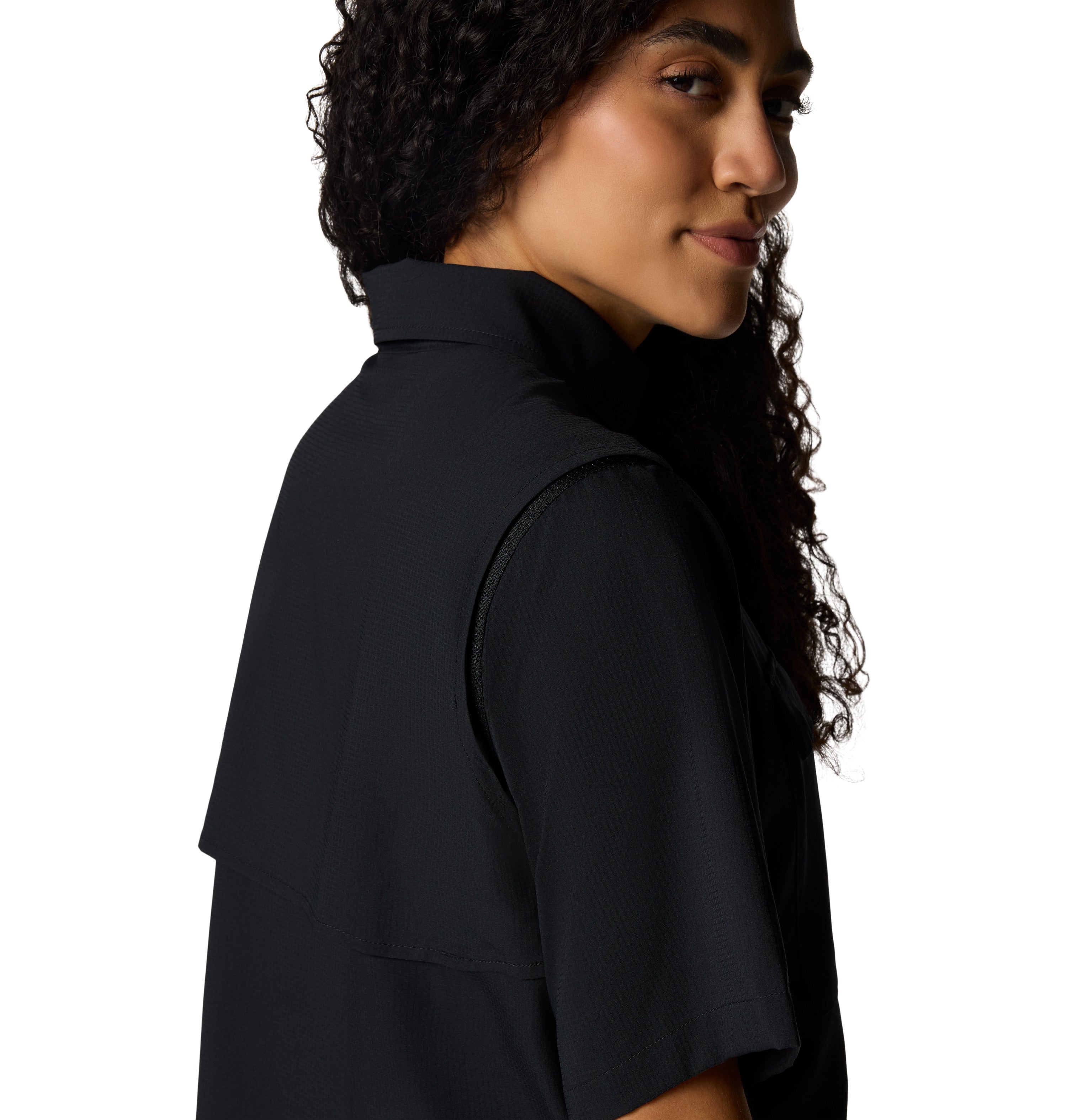 CAMISA MUJER COLUMBIA | ELEVATED VIEW UTILITY SS