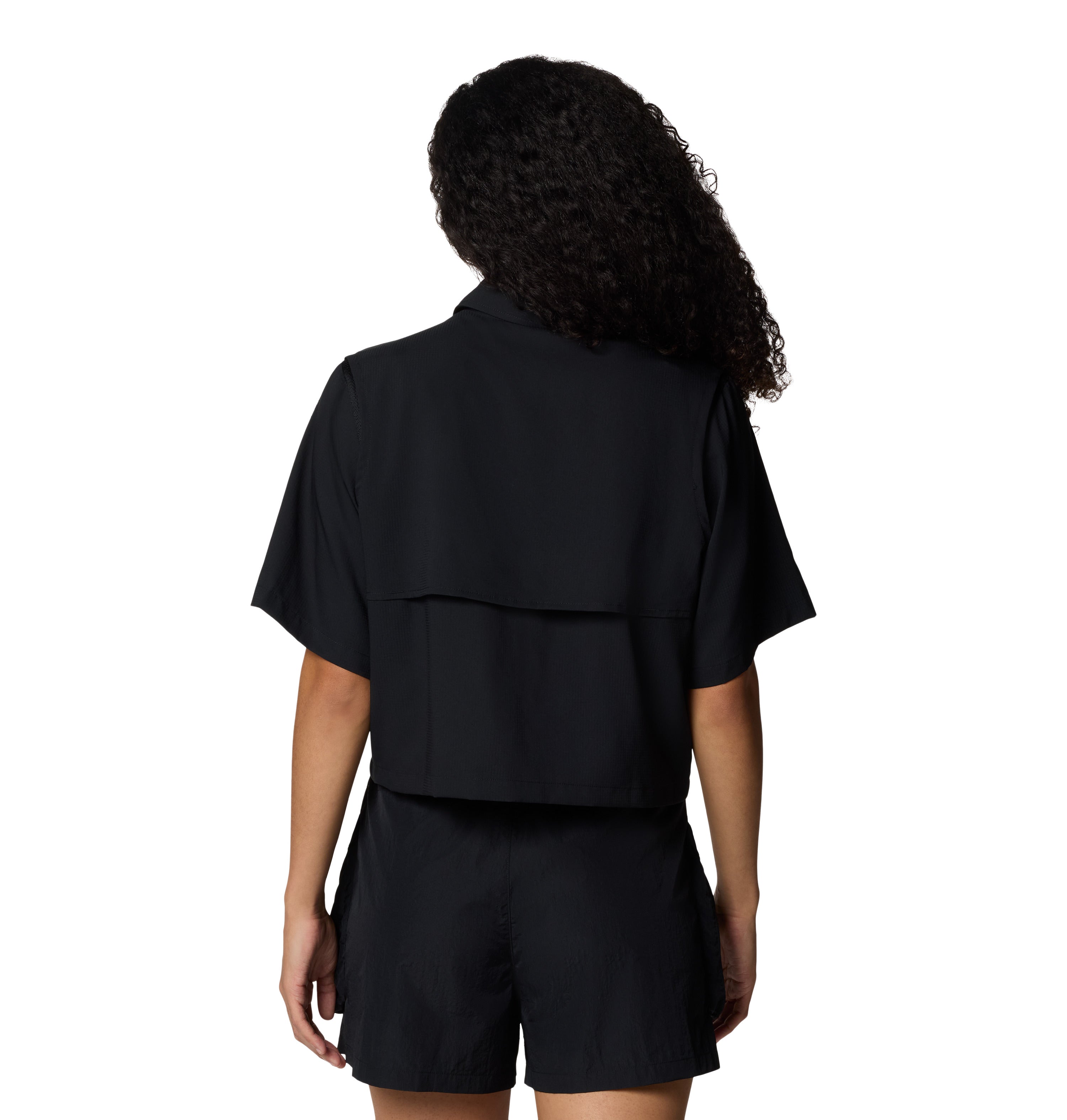 CAMISA MUJER COLUMBIA | ELEVATED VIEW UTILITY SS