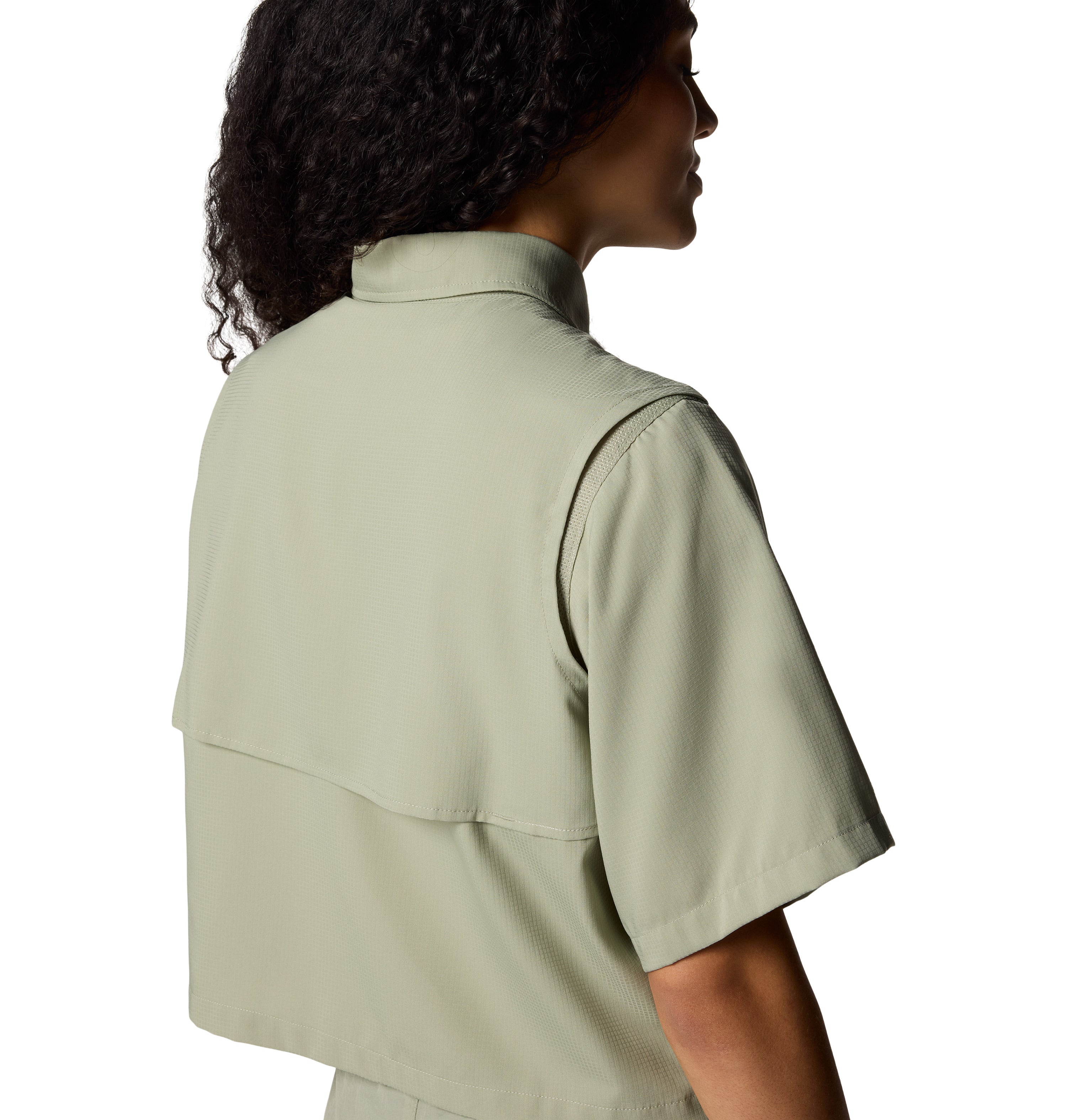 CAMISA MUJER COLUMBIA | ELEVATED VIEW UTILITY SS
