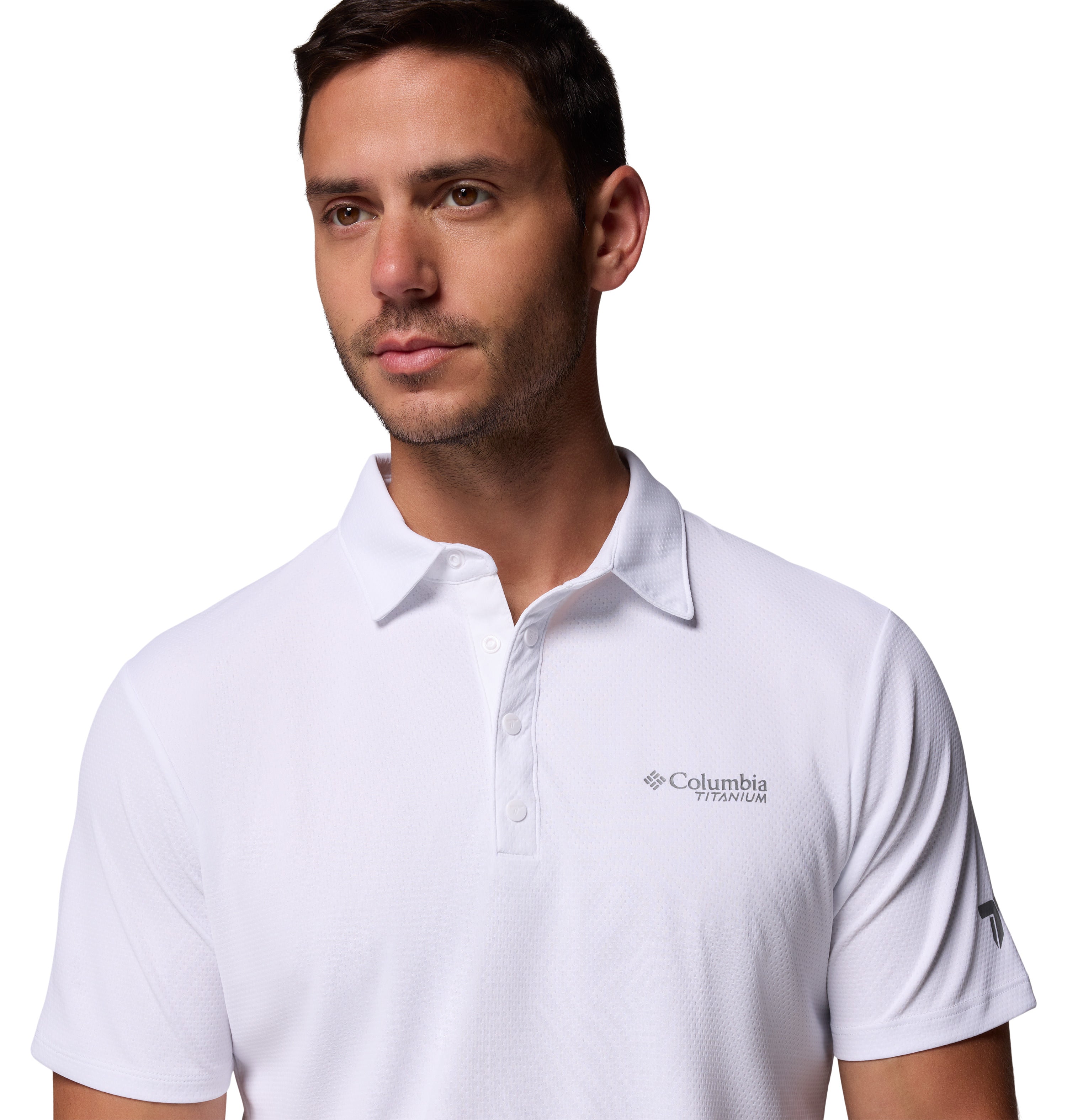Playera tipo polo de manga corta para hombre Columbia Summit Valley