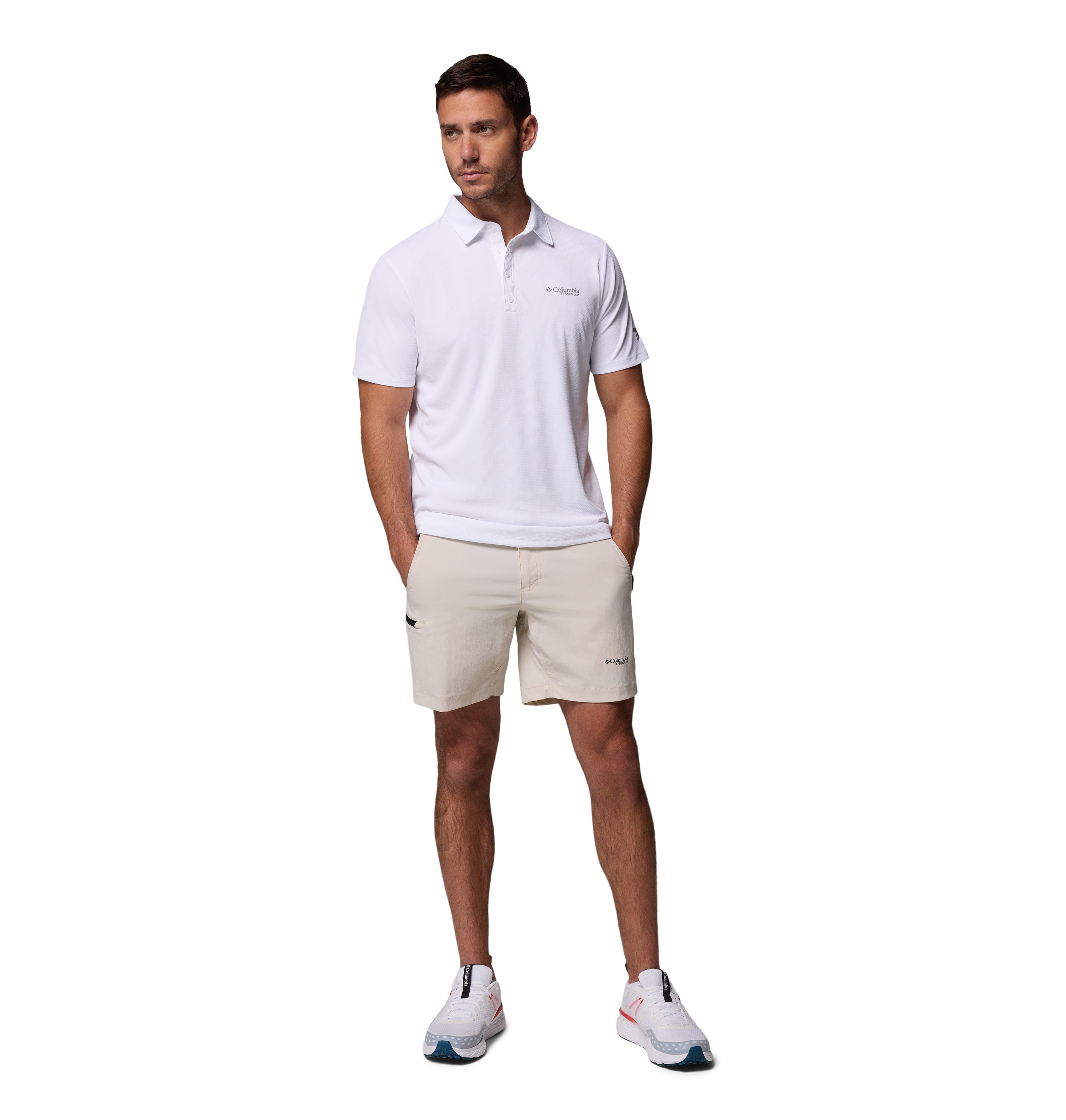 Playera tipo polo de manga corta para hombre Columbia Summit Valley