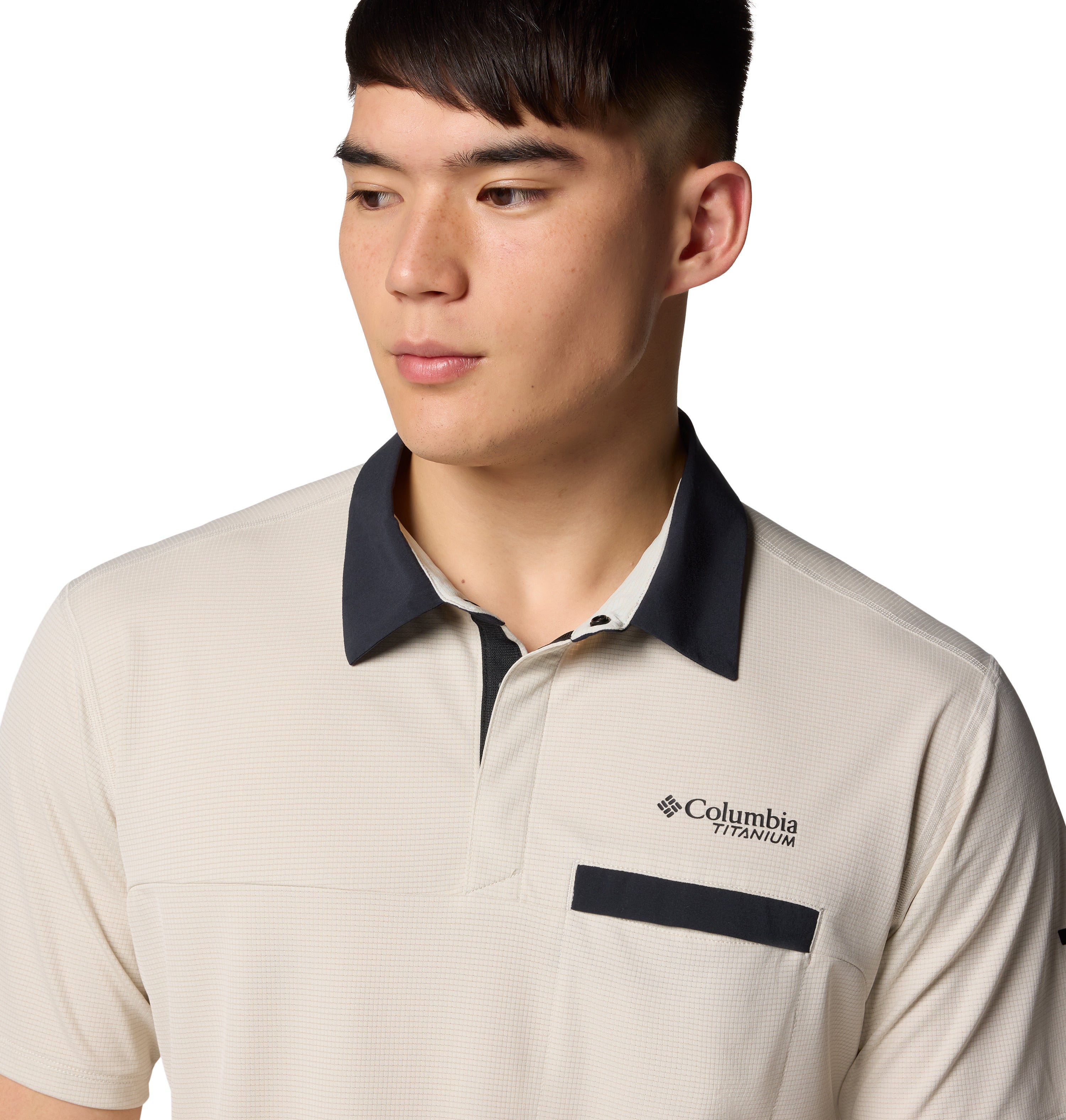 Playera tipo polo de manga corta para hombre Columbia Cirque River Pro