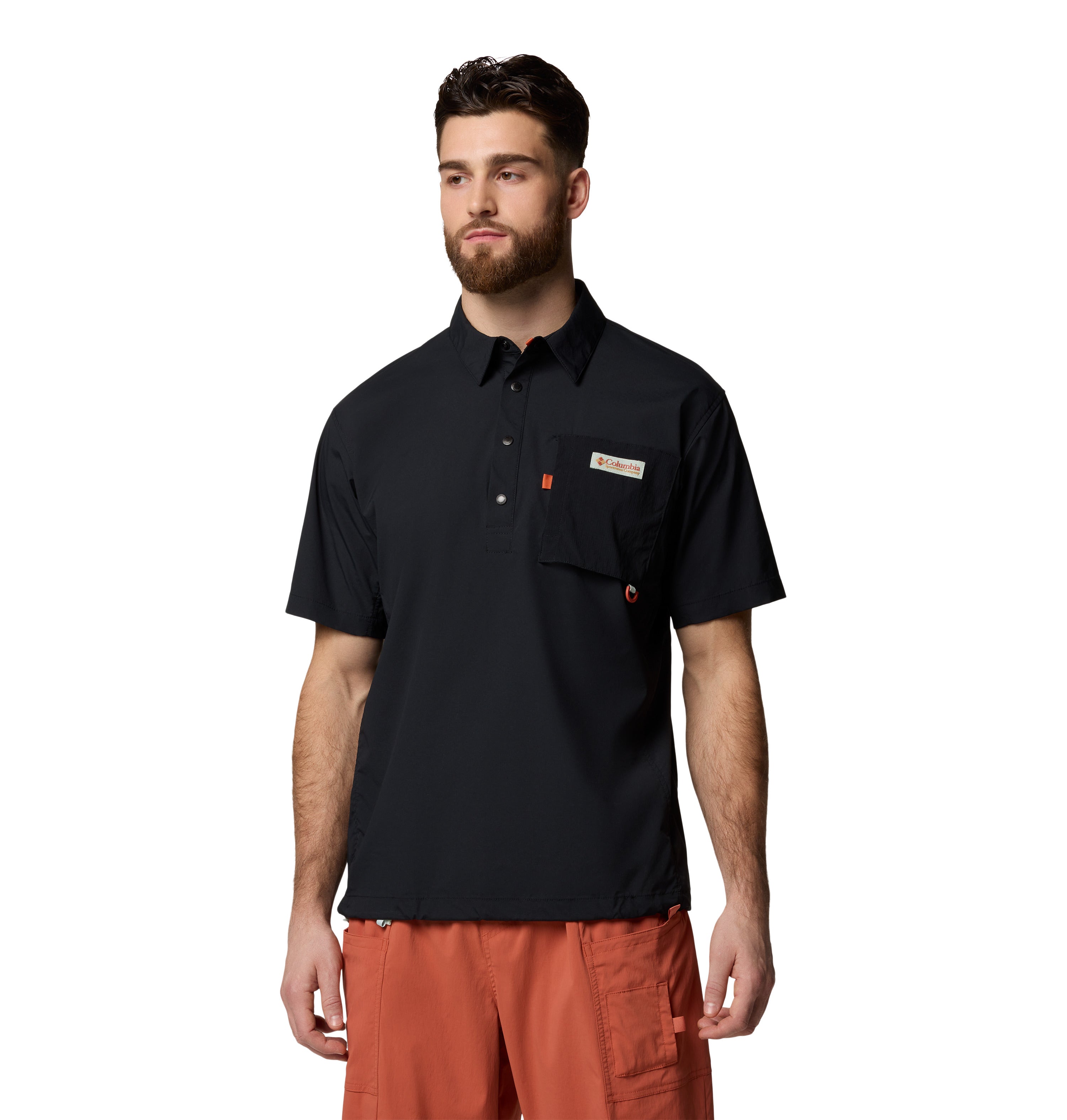 PLAYERA TIPO POLO HOMBRE COLUMBIA | COVE BEACH  WOVEN SS