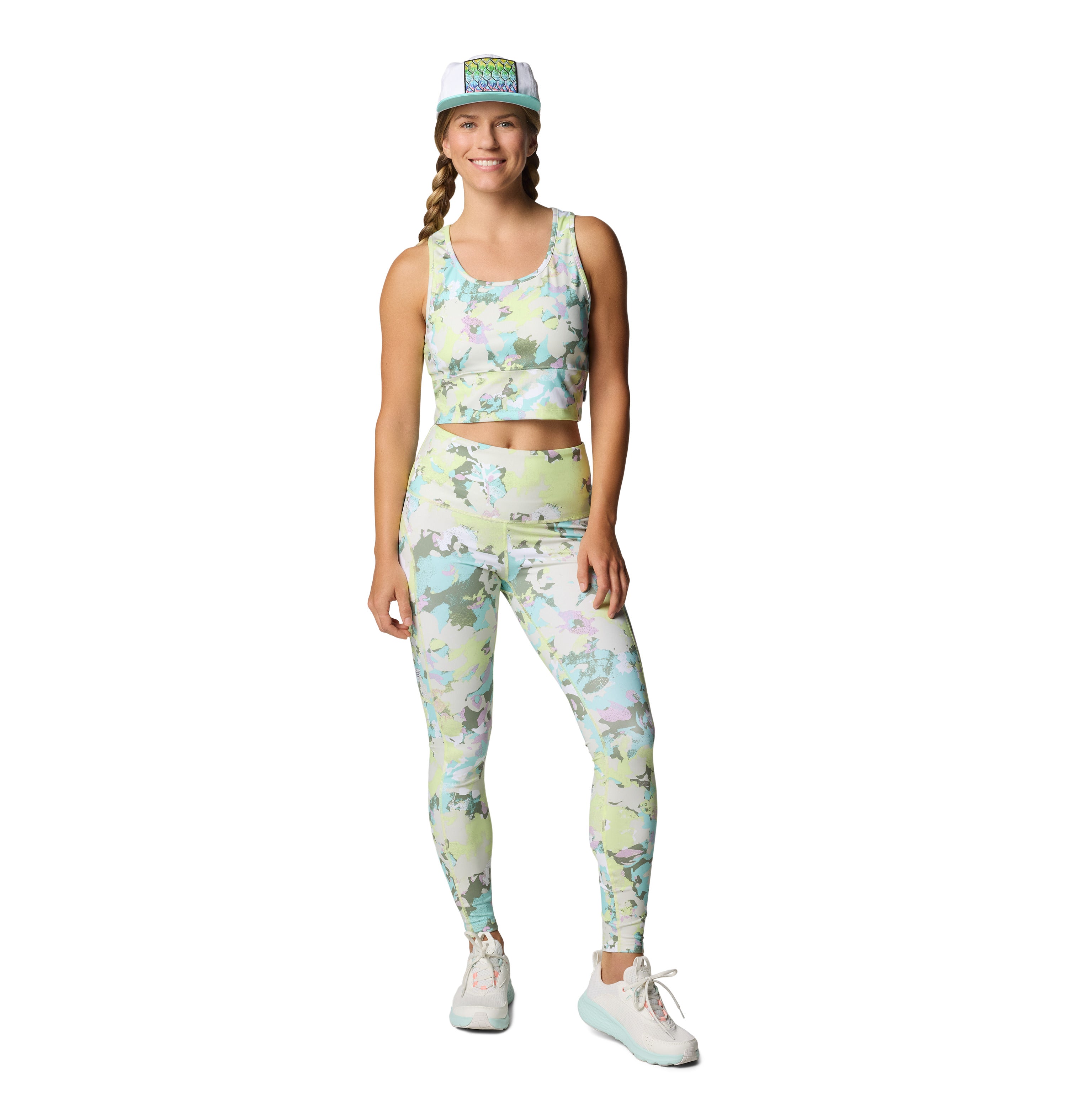 TOP MUJER COLUMBIA | PFG OPEN WATER CROPPED TANK