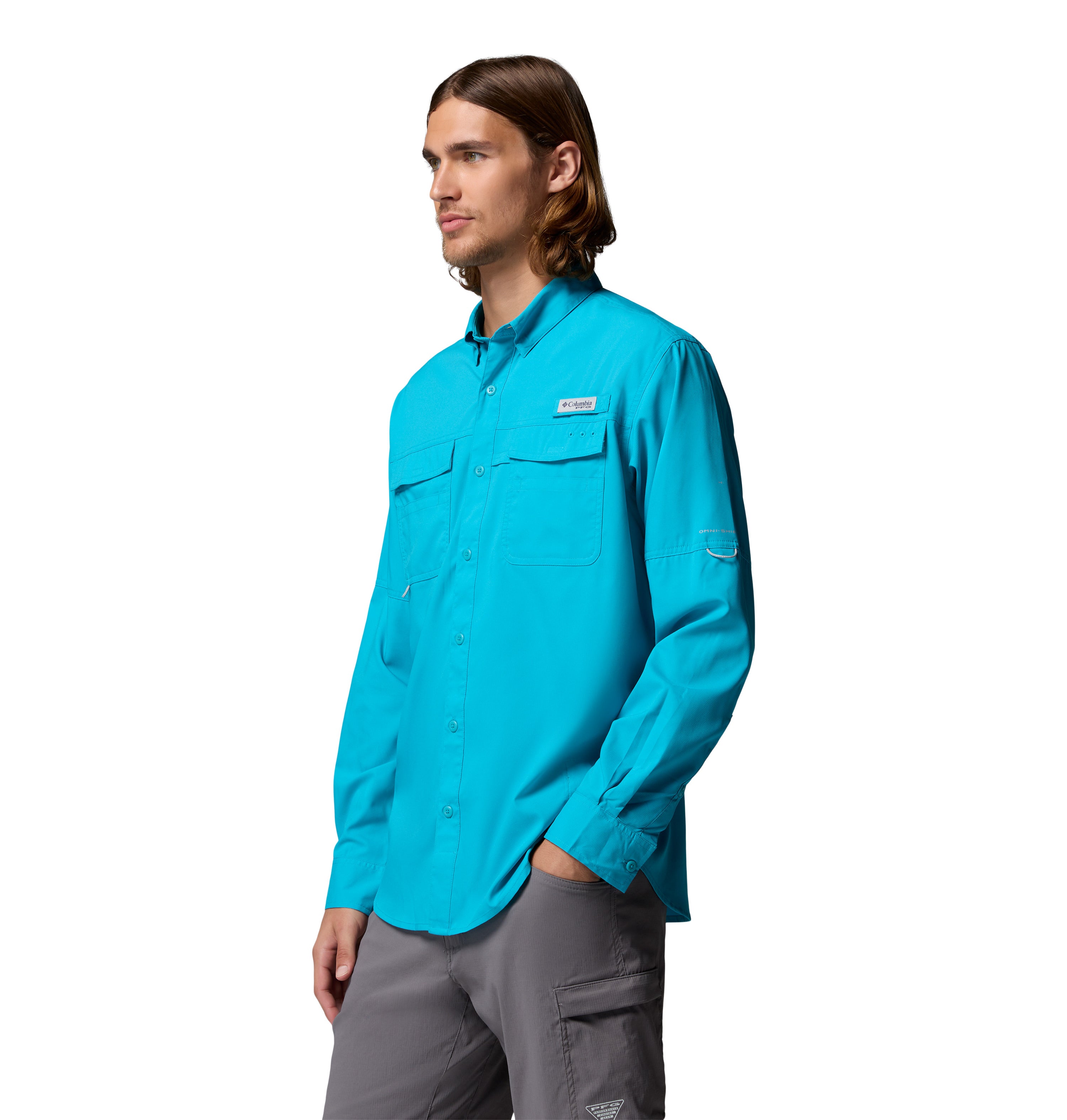 Camisa para Hombre Columbia Blood and Guts V LS Shirt