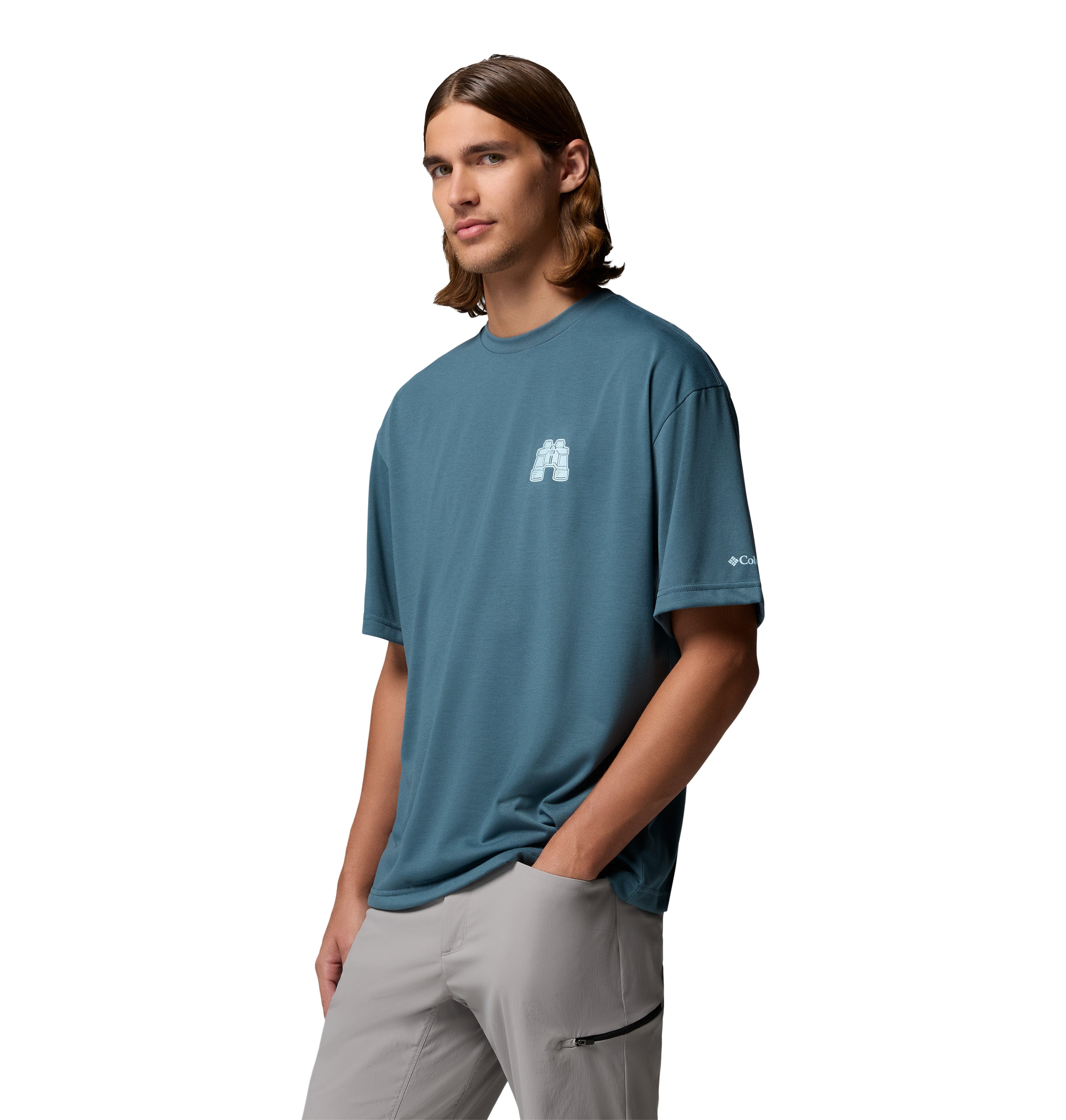 Playera para Hombre Columbia Cedar Trail Back Graphic Tee