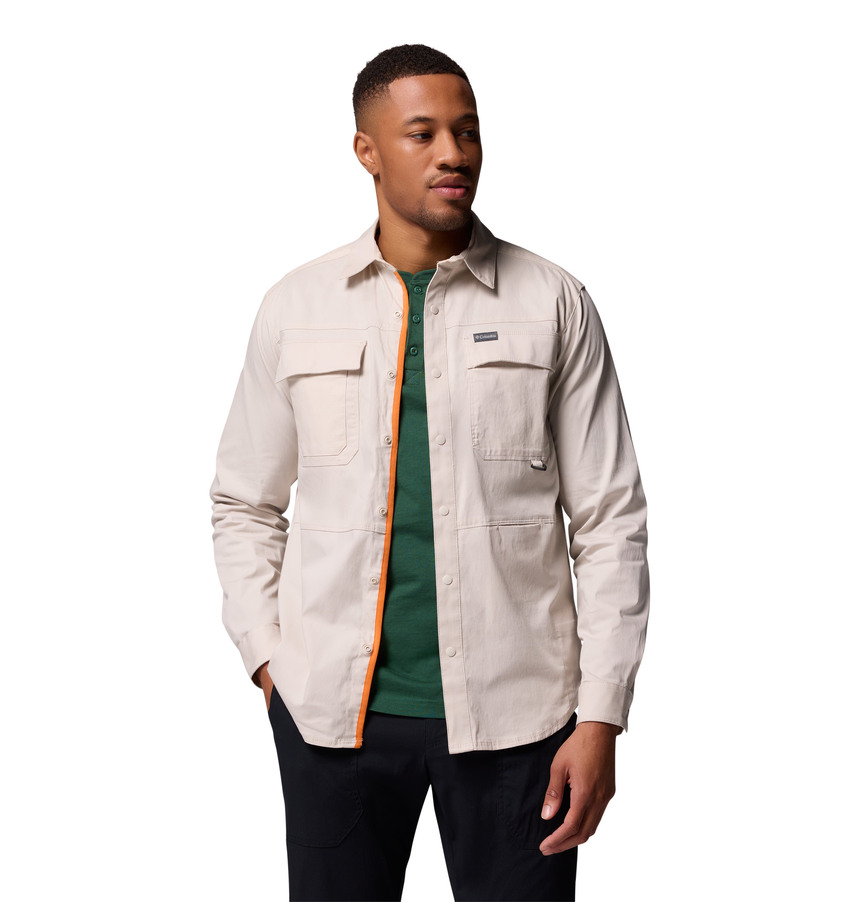 Camisa de sarga de manga larga para hombre Columbia Landroamer Twill LS Shirt