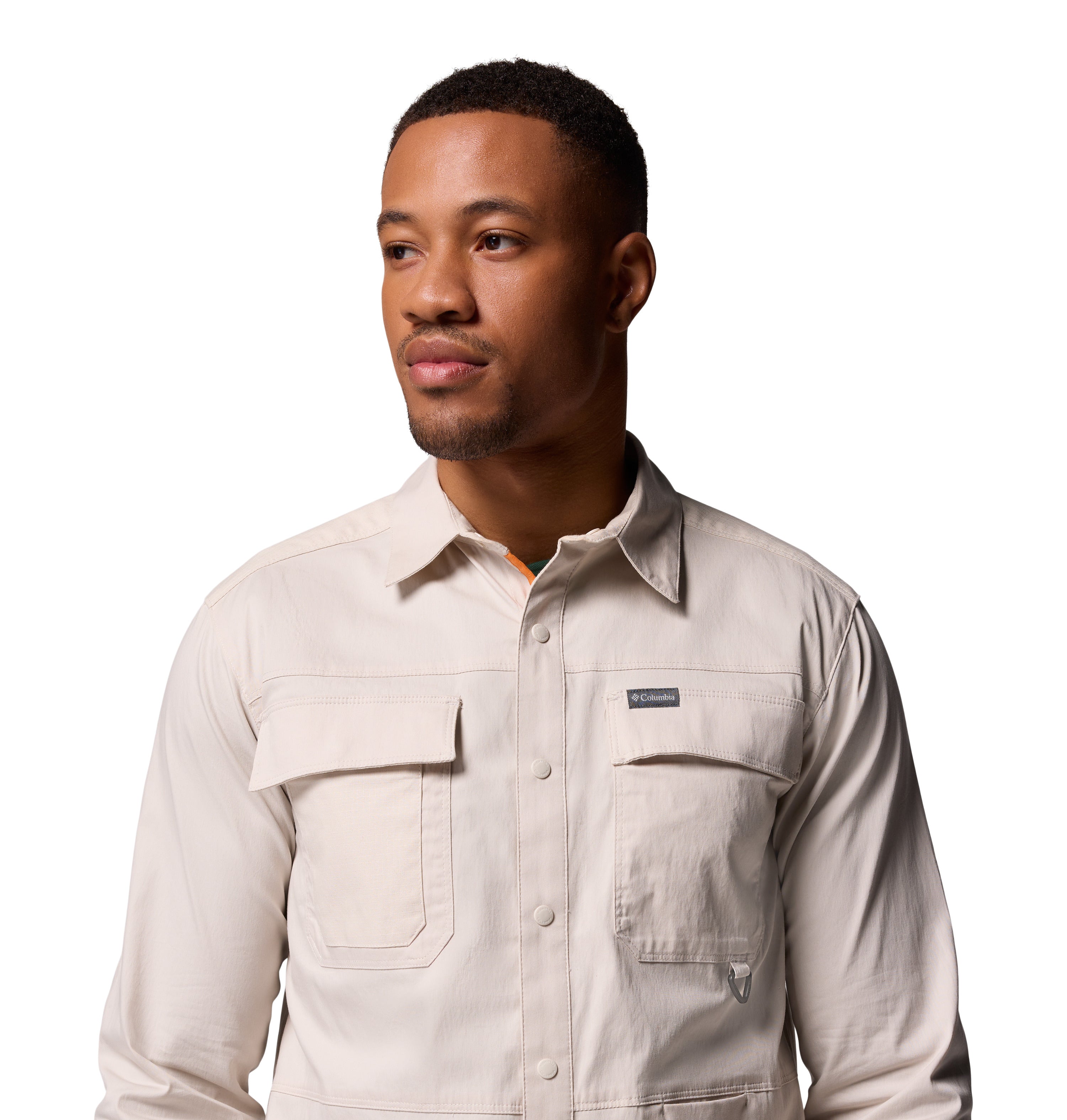 Camisa de sarga de manga larga para hombre Columbia Landroamer Twill LS Shirt