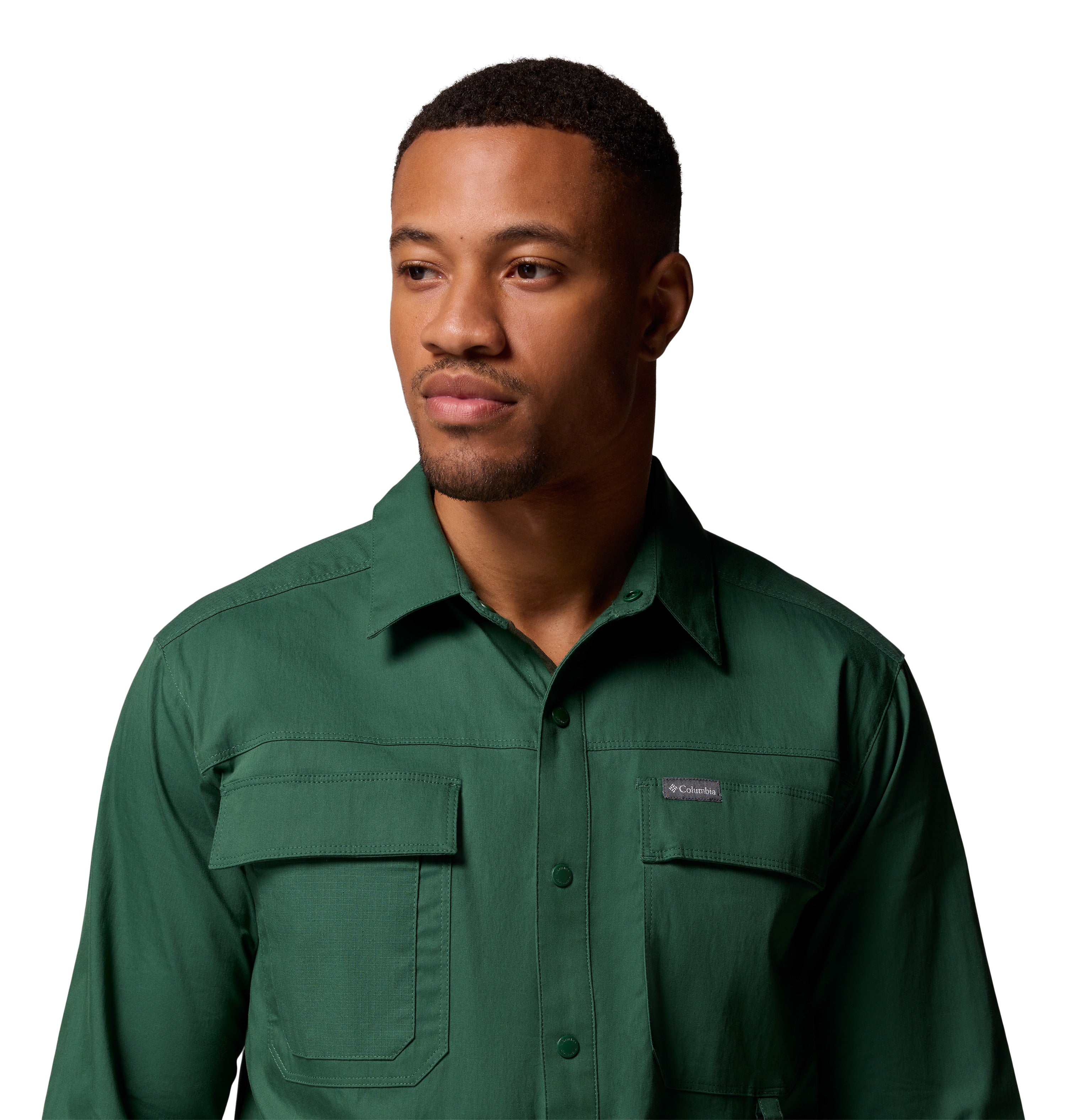 Camisa de sarga de manga larga para hombre Columbia Landroamer Twill LS Shirt