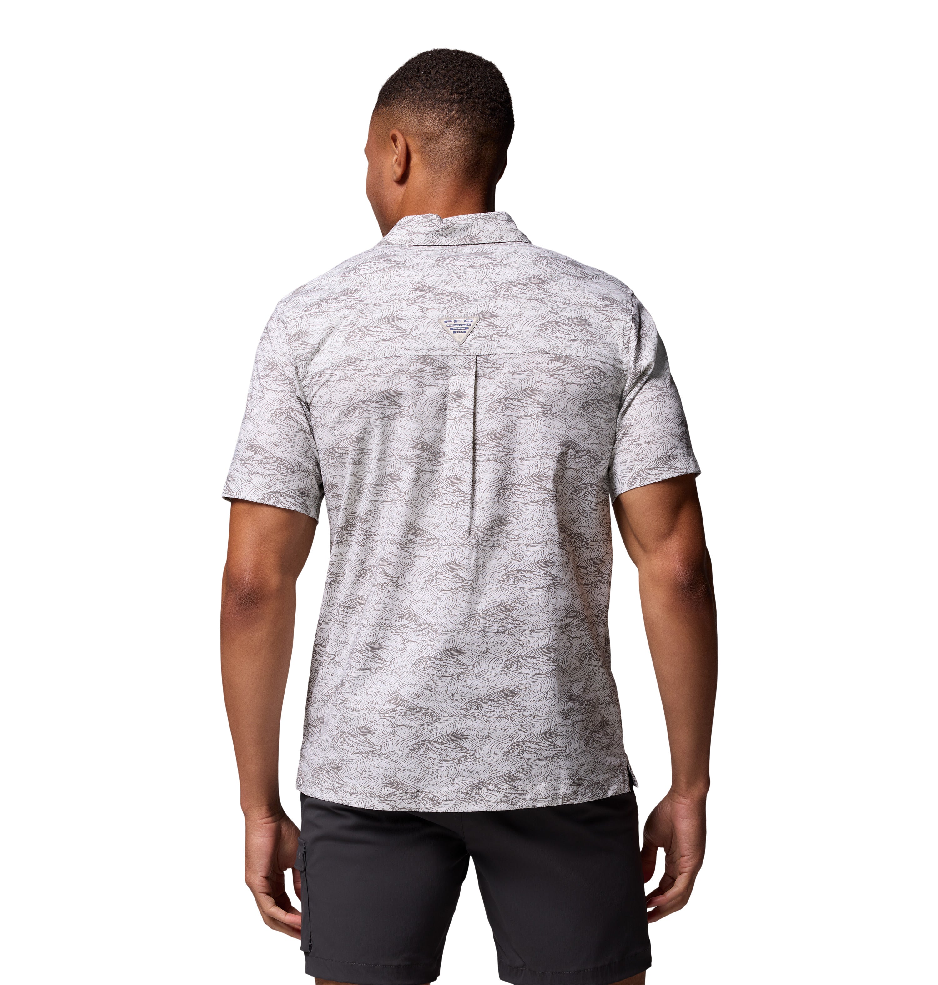 Camisa de manga corta para hombre Columbia Wild Cast Camp