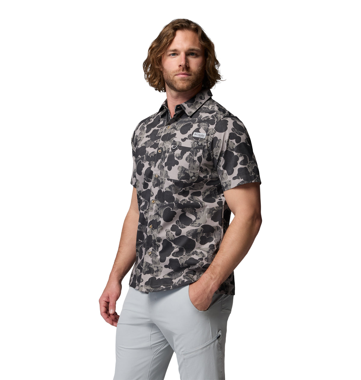 Camisa Oversize para Hombre Columbia Wild Cast Camp Shirt