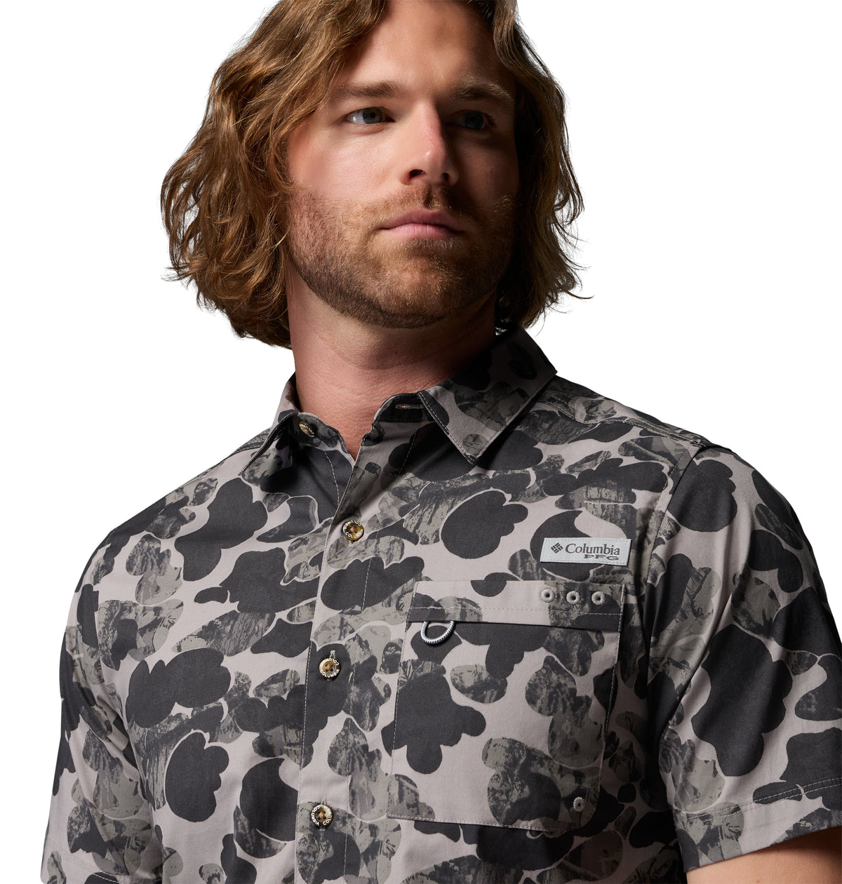 Camisa Oversize para Hombre Columbia Wild Cast Camp Shirt