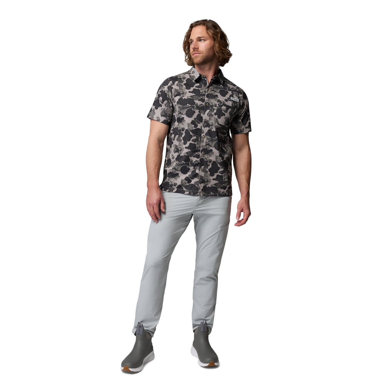 Camisa Oversize para Hombre Columbia Wild Cast Camp Shirt