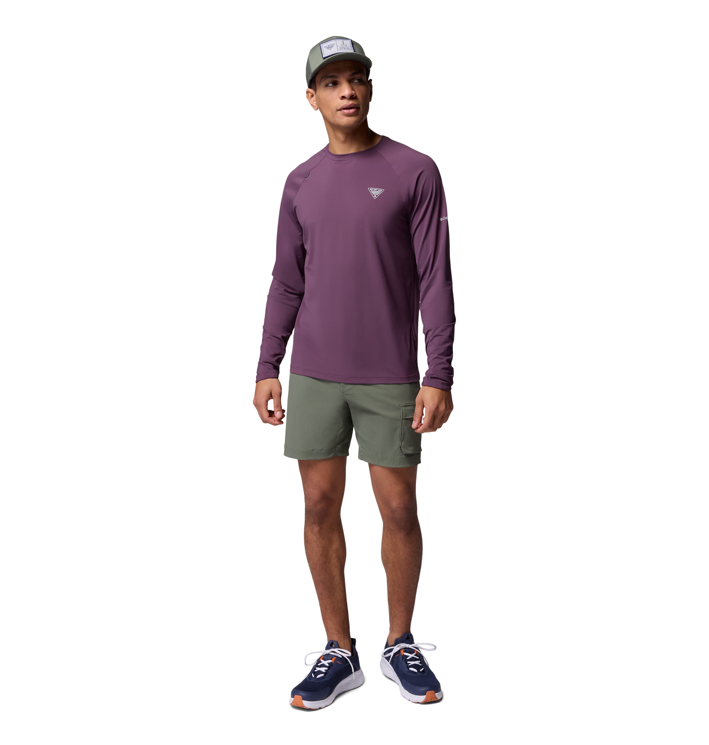 PLAYERA HOMBRE COLUMBIA | WILD CAST SUN SHIRT