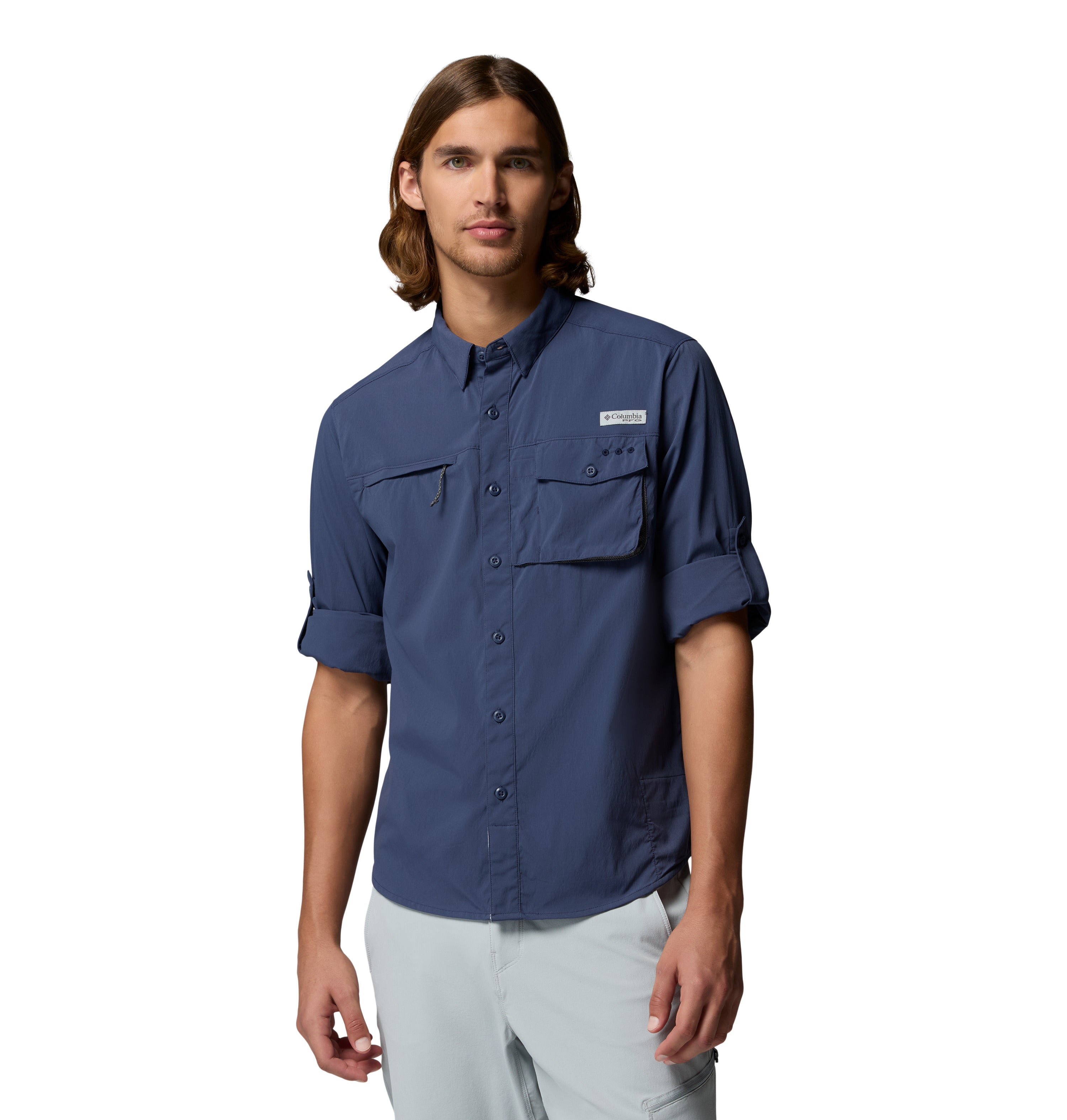 Camisa para Hombre Columbia Wild Cast Long Sleeve Shirt