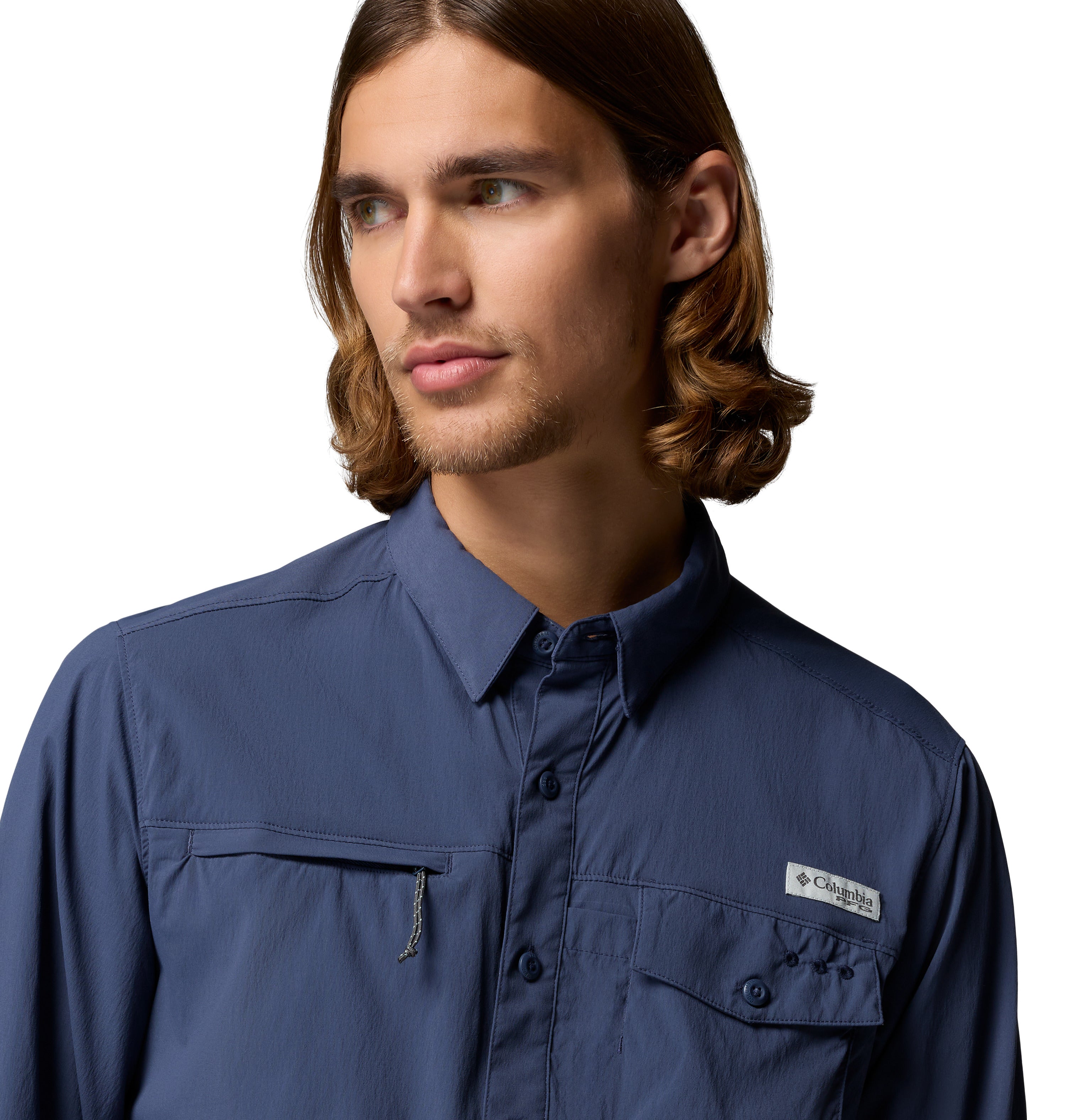 Camisa para Hombre Columbia Wild Cast Long Sleeve Shirt