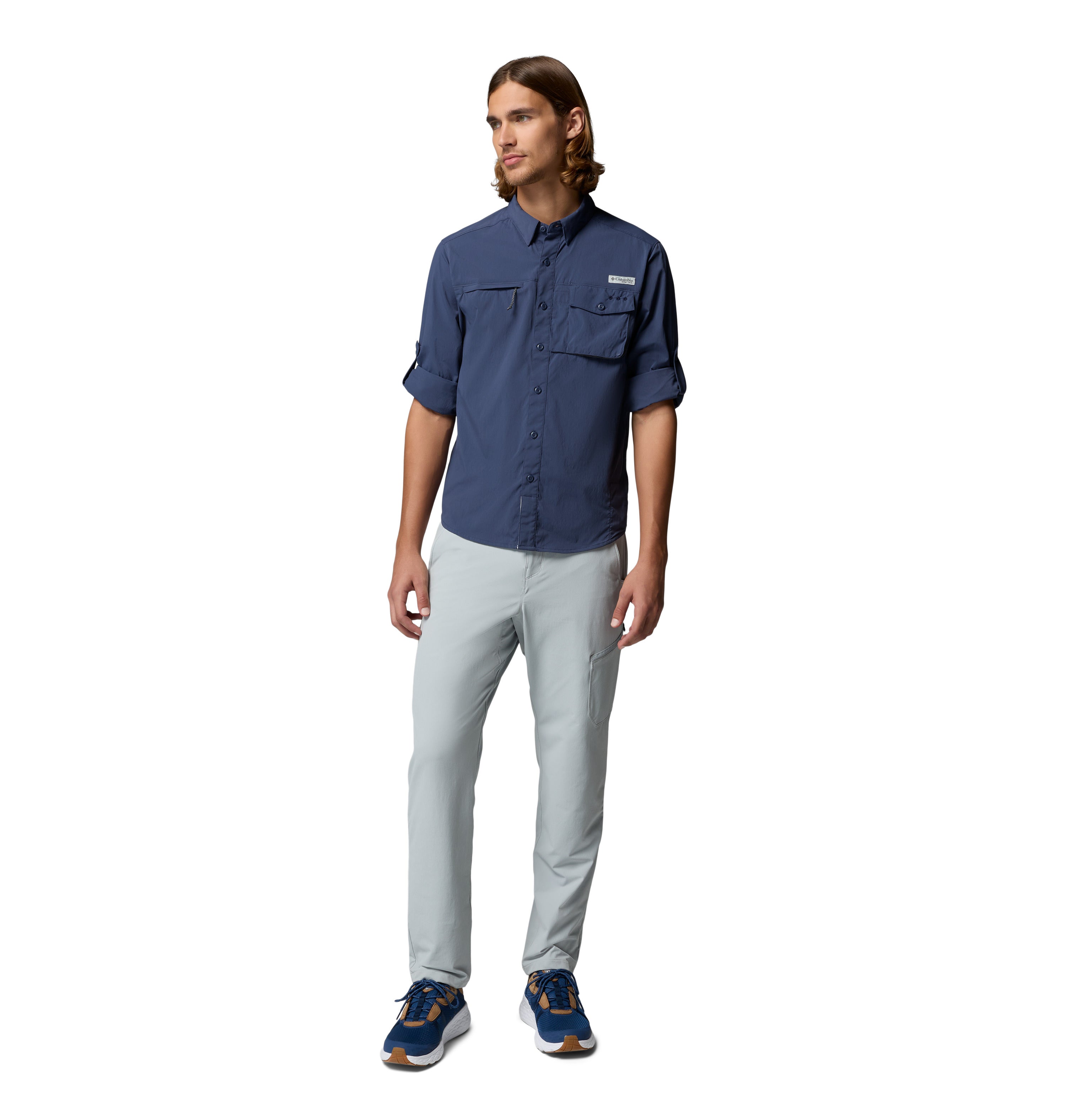 Camisa para Hombre Columbia Wild Cast Long Sleeve Shirt