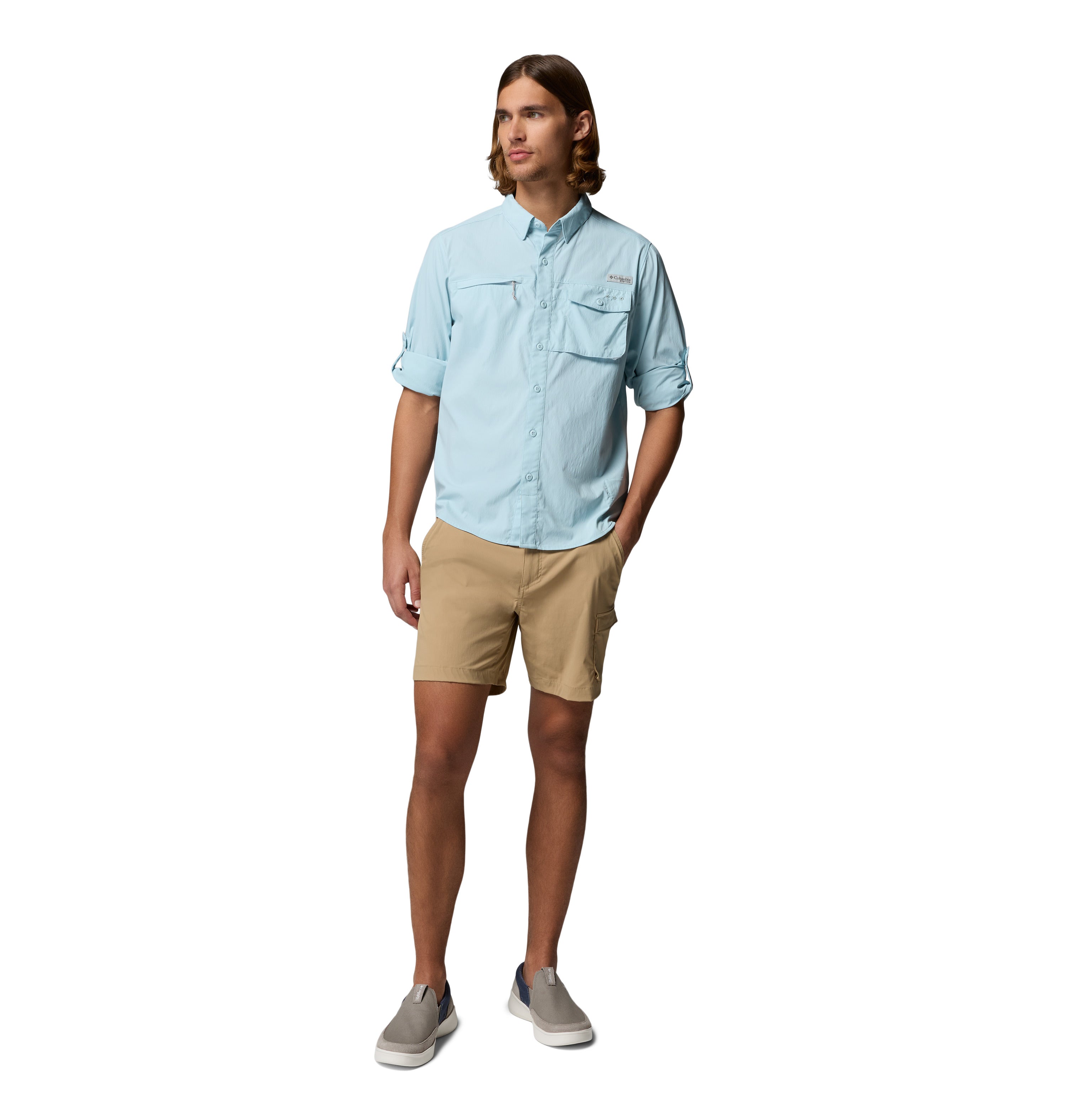 Camisa para Hombre Columbia Wild Cast Long Sleeve Shirt