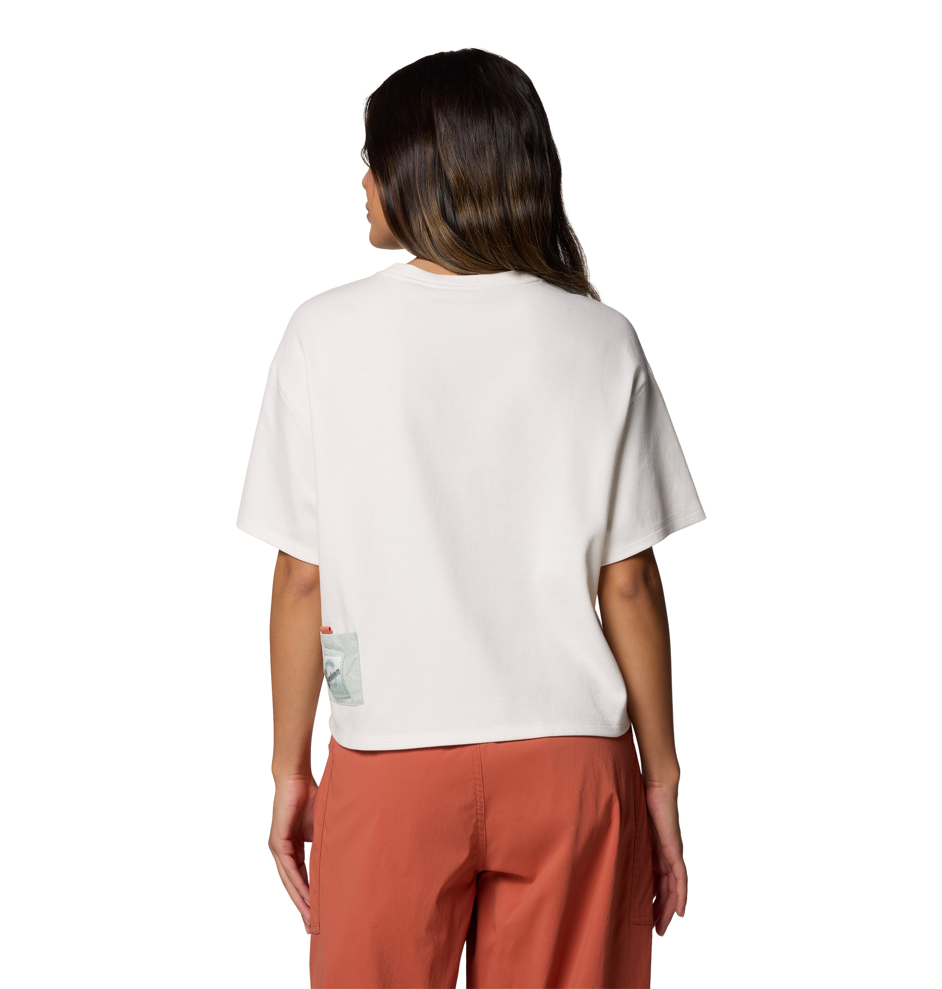 PLAYERA MUJER COLUMBIA | COVE BEACH CROPPED POCKET TEE