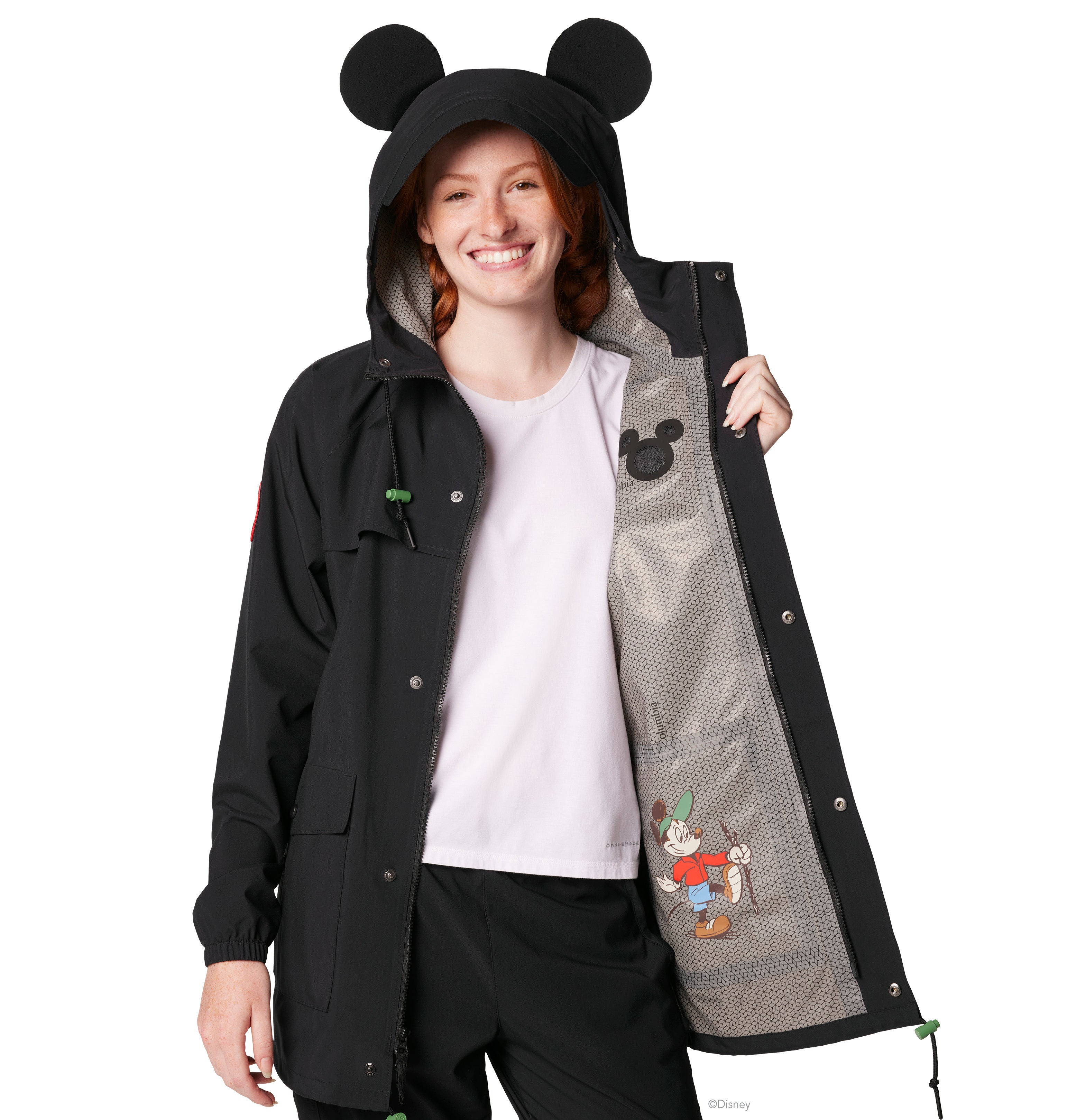 CHAMARRA DISNEY UNISEX IMPERMEABLE COLUMBIA | M CSC X DISNEY MICKEY IBEX RAIN SHELL